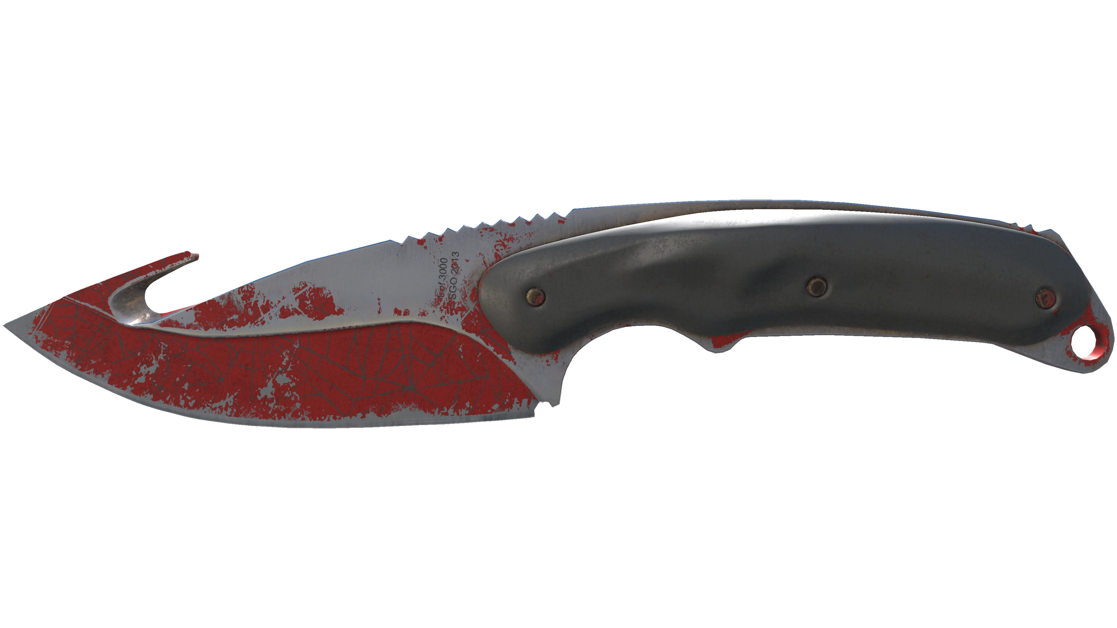 ★ StatTrak™ Gut Knife | Crimson Web (Battle-Scarred) thumbnail