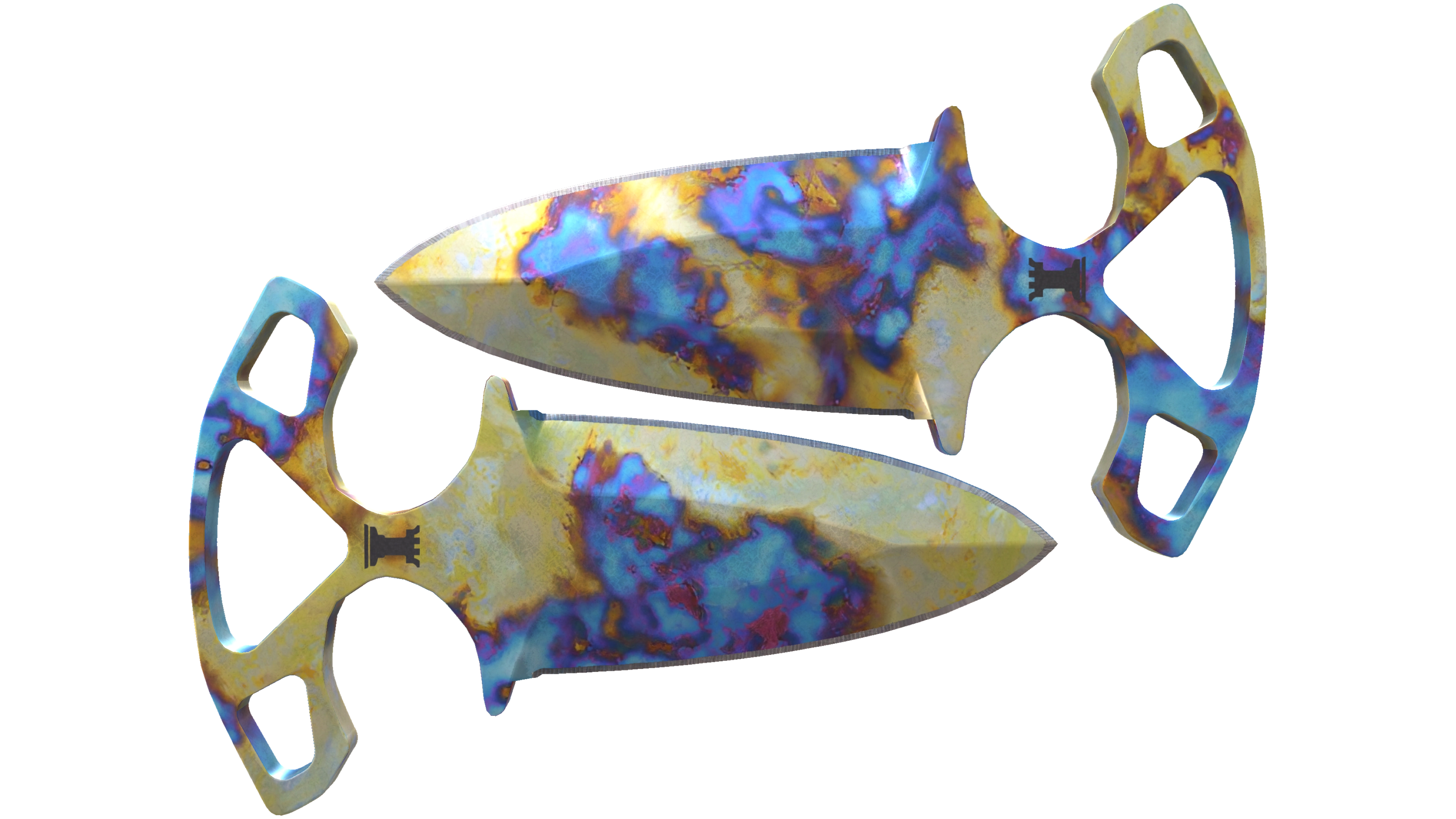 ★ Shadow Daggers | Case Hardened (Minimal Wear)