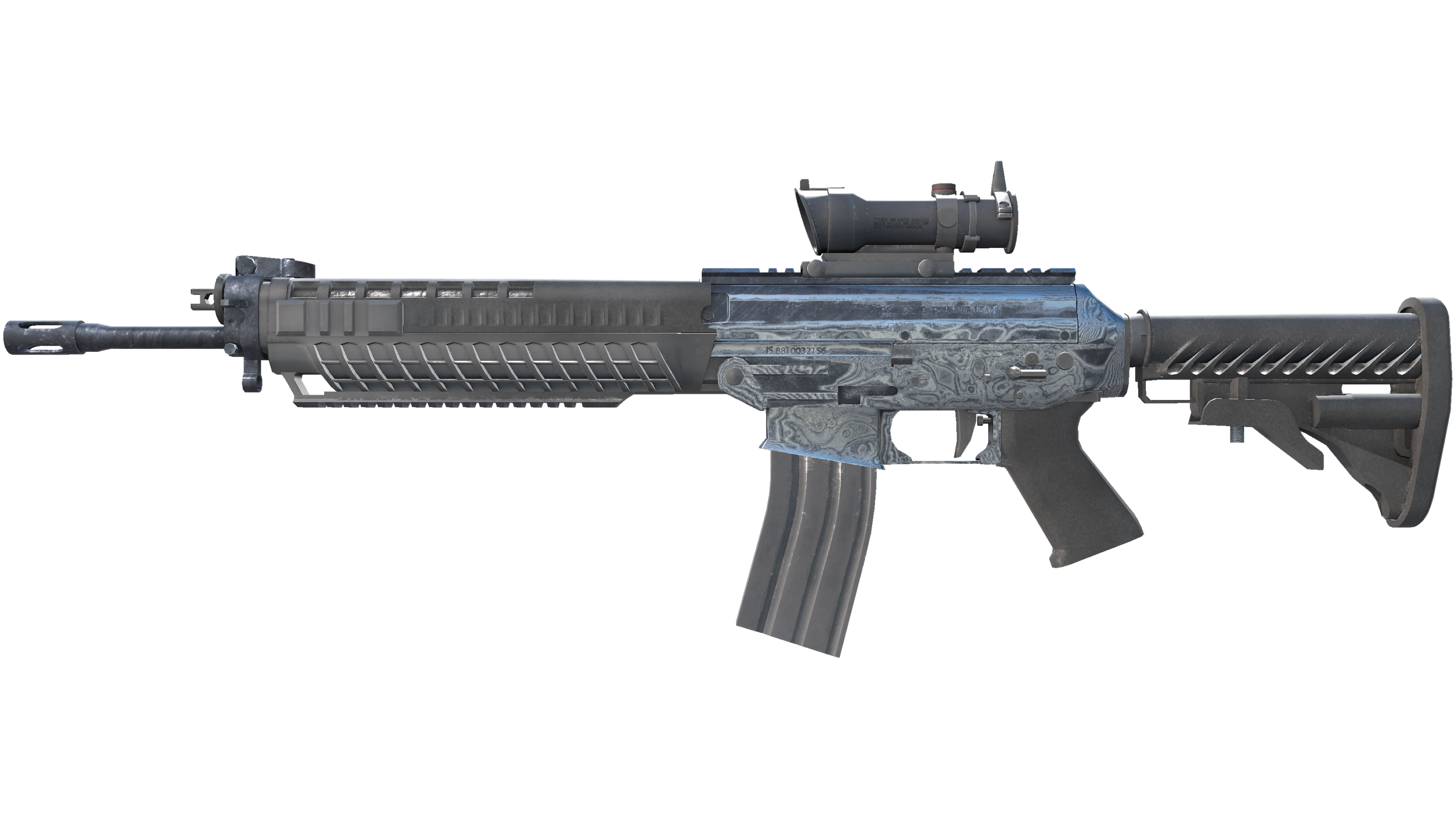 SG 553 | Damascus Steel (Factory New)