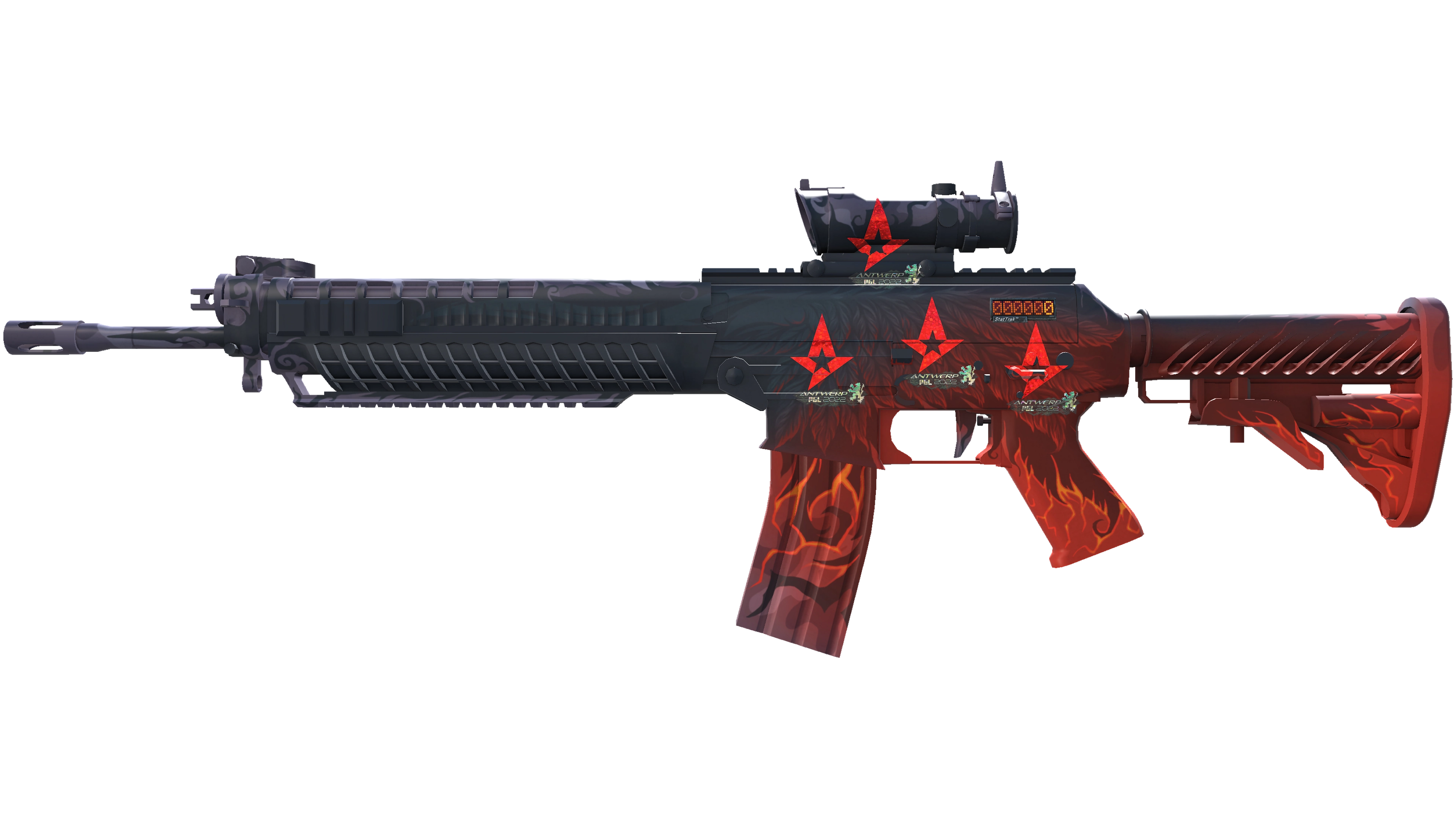 StatTrak™ SG 553 | Darkwing (Factory New)
