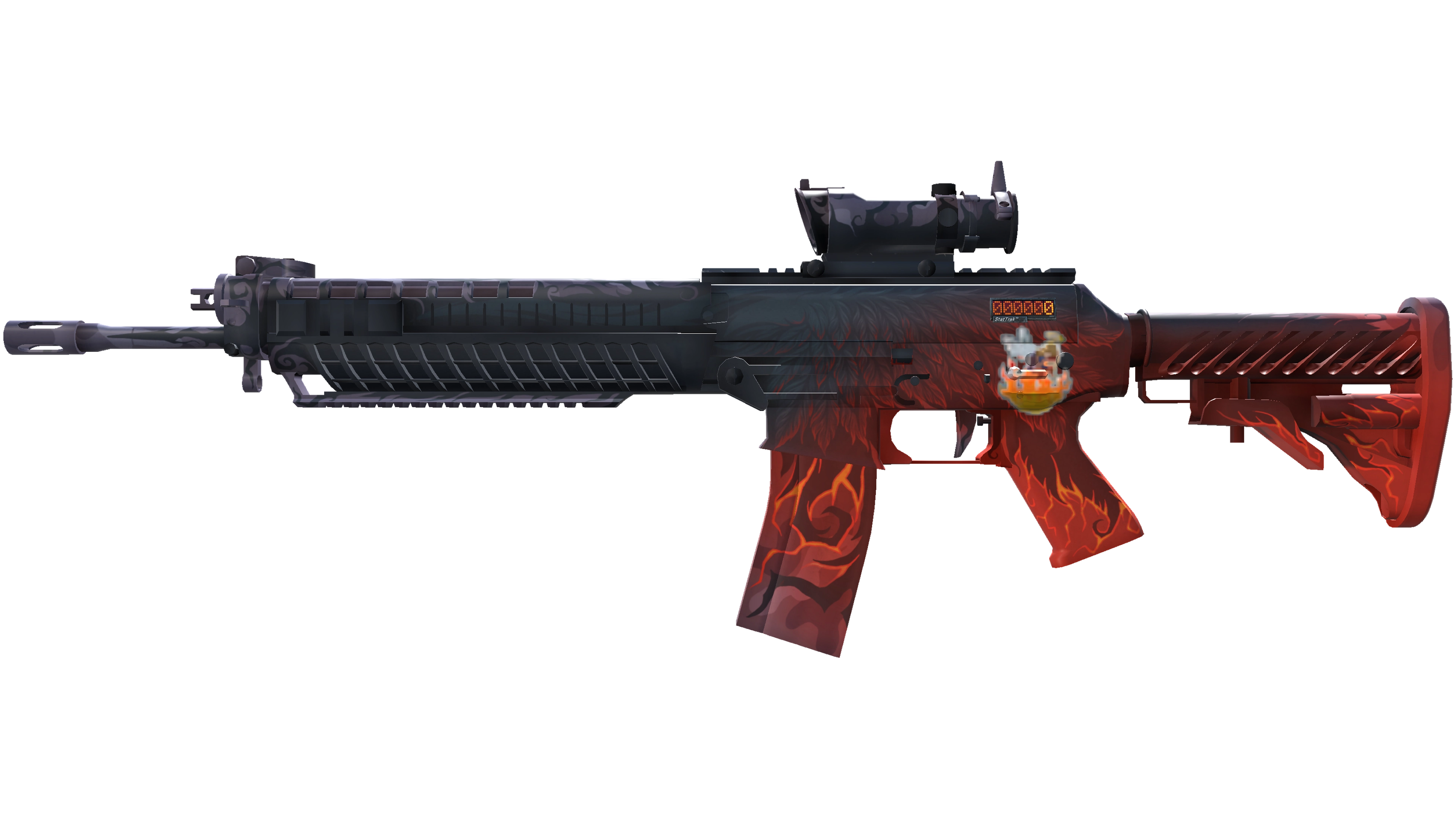 StatTrak™ SG 553 | Darkwing (Factory New)