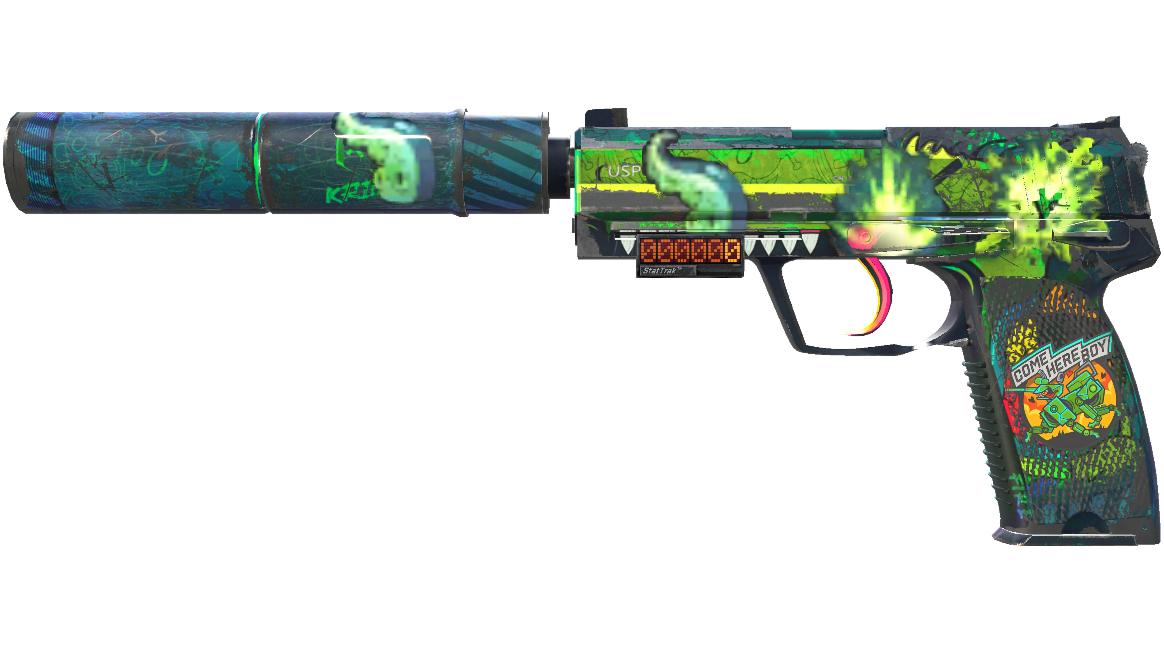 StatTrak™ USP-S | Monster Mashup (Well-Worn)