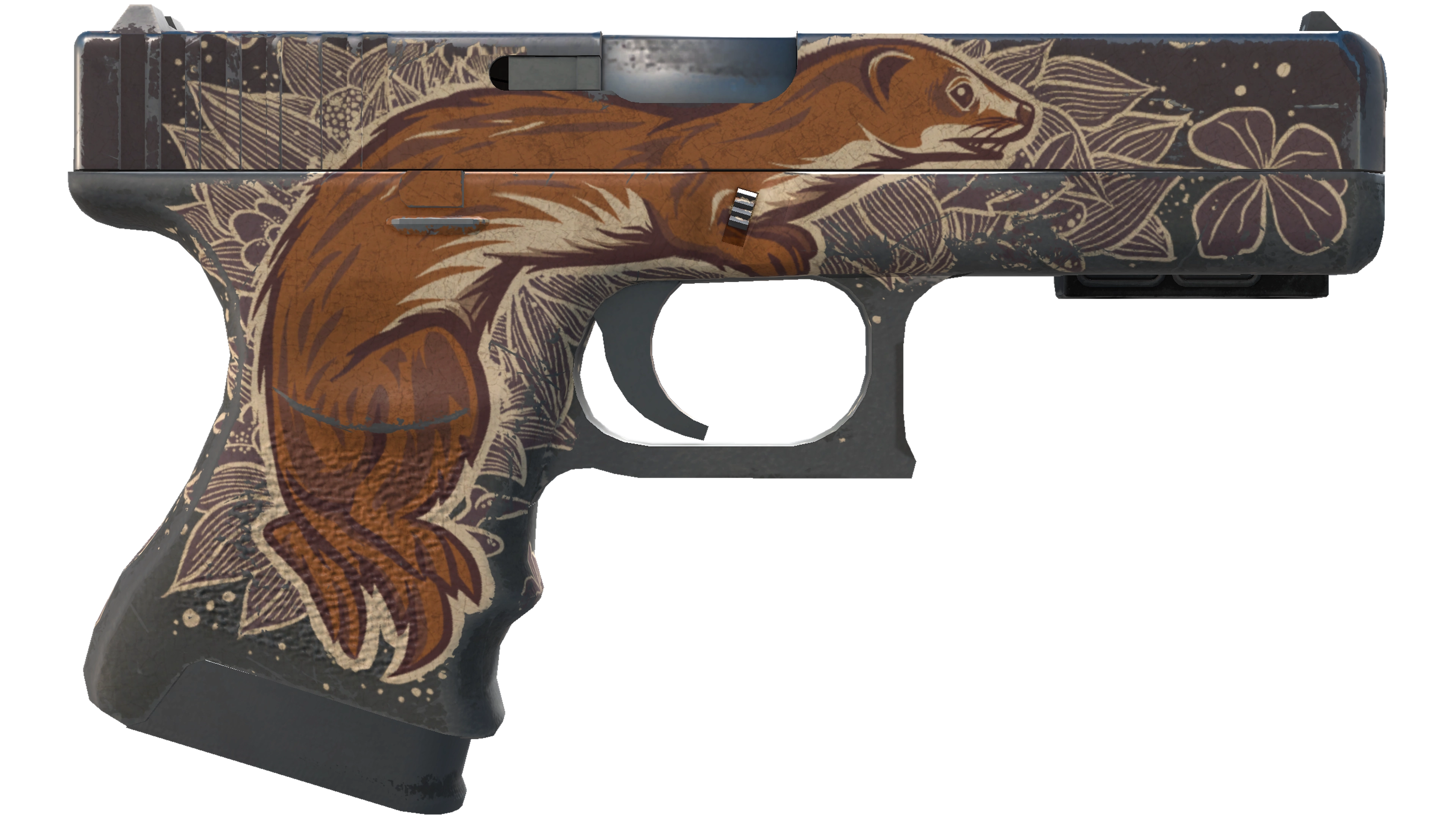 StatTrak™ Glock-18 | Weasel (Battle-Scarred) thumbnail