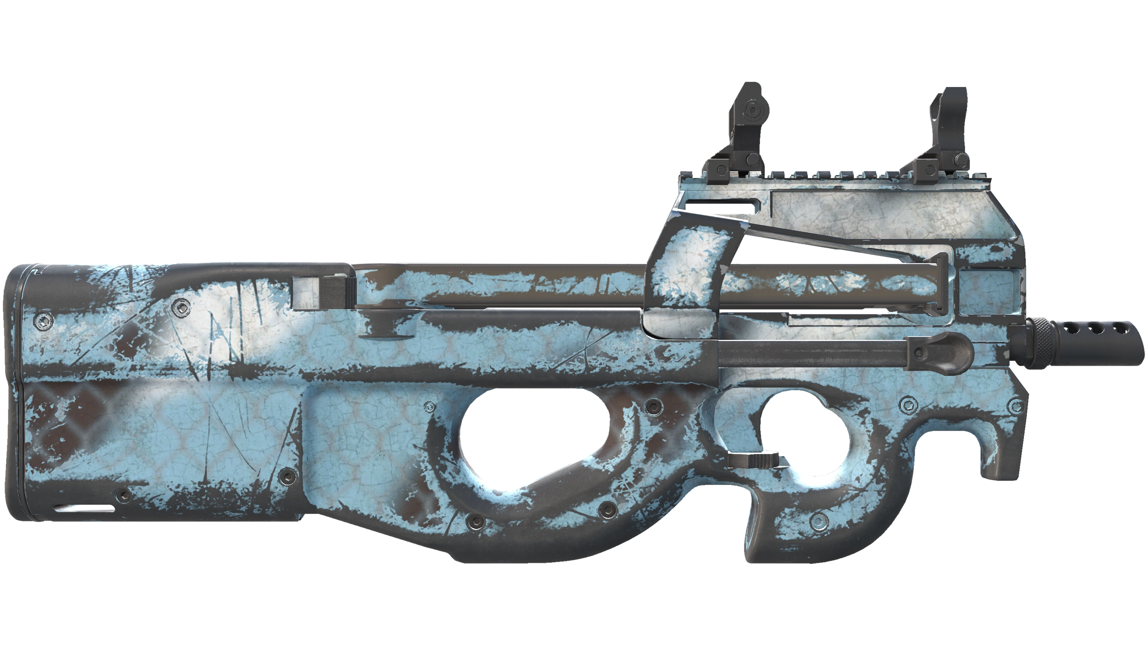 Souvenir P90 | Glacier Mesh (Battle-Scarred) thumbnail