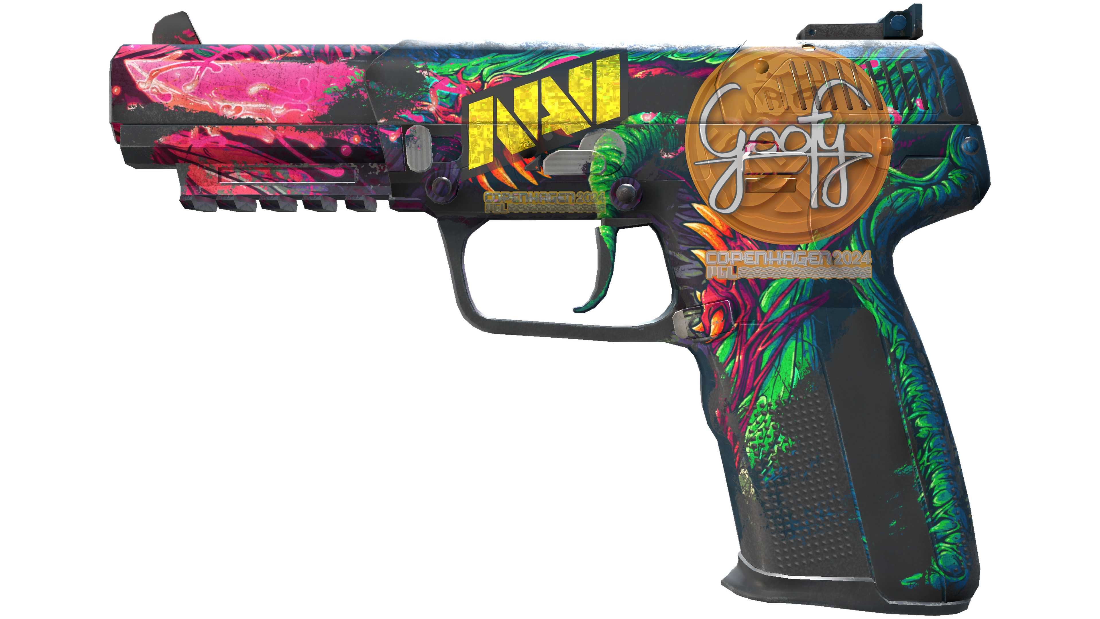 Five-SeveN | Hyper Beast (Battle-Scarred)