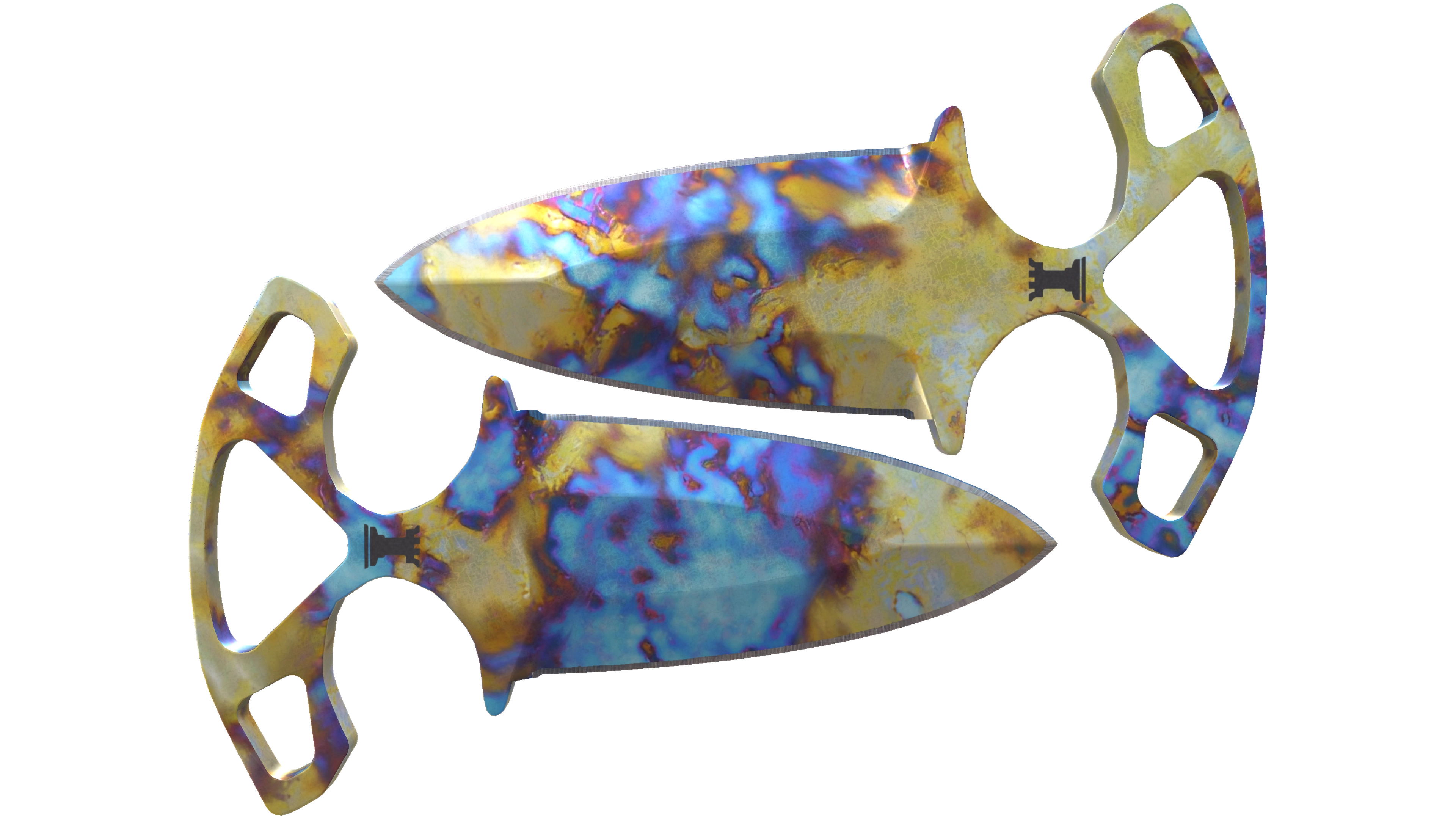 ★ Shadow Daggers | Case Hardened (Minimal Wear)