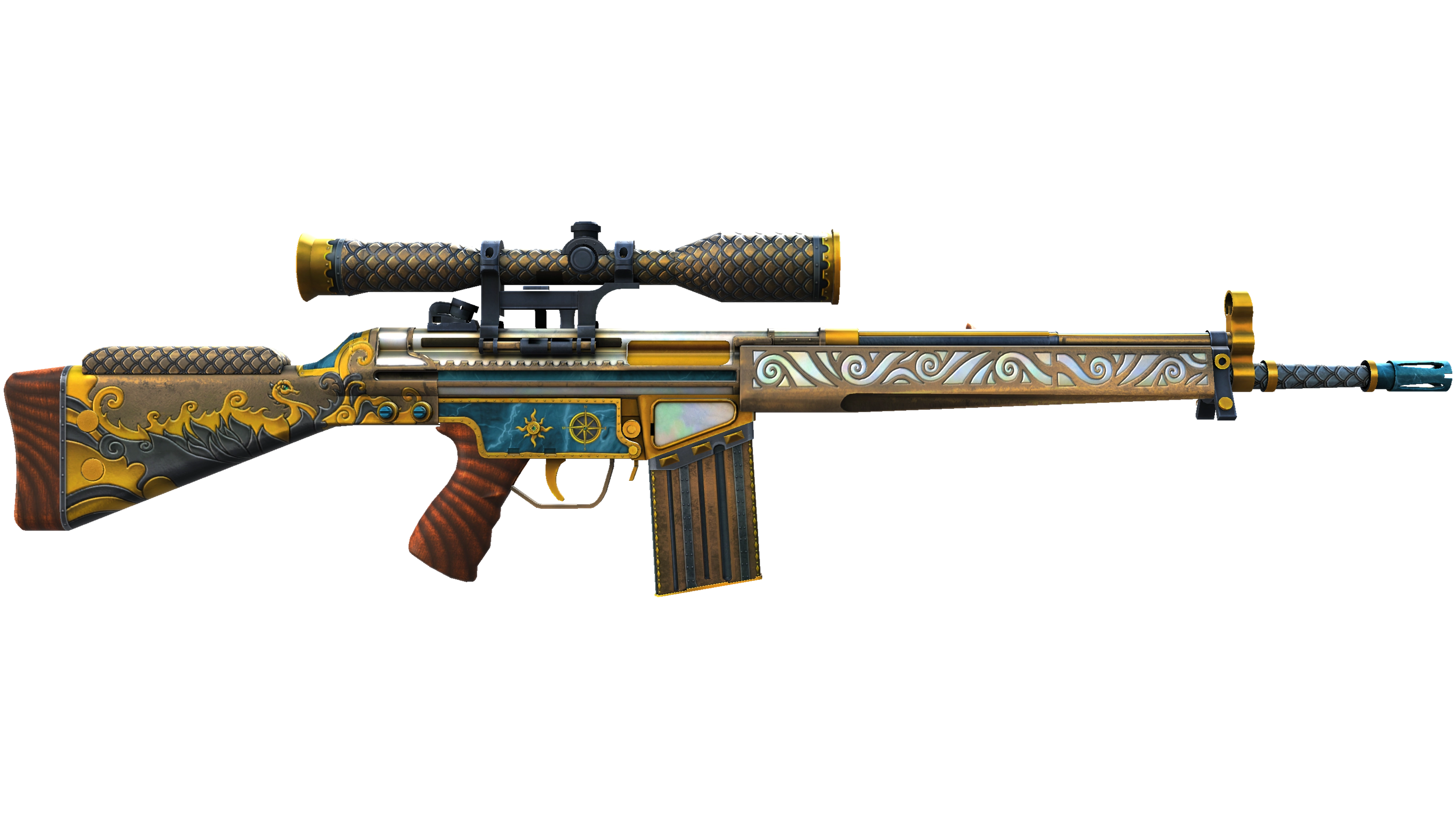 Миниатюра StatTrak™ G3SG1 | High Seas (Factory New)