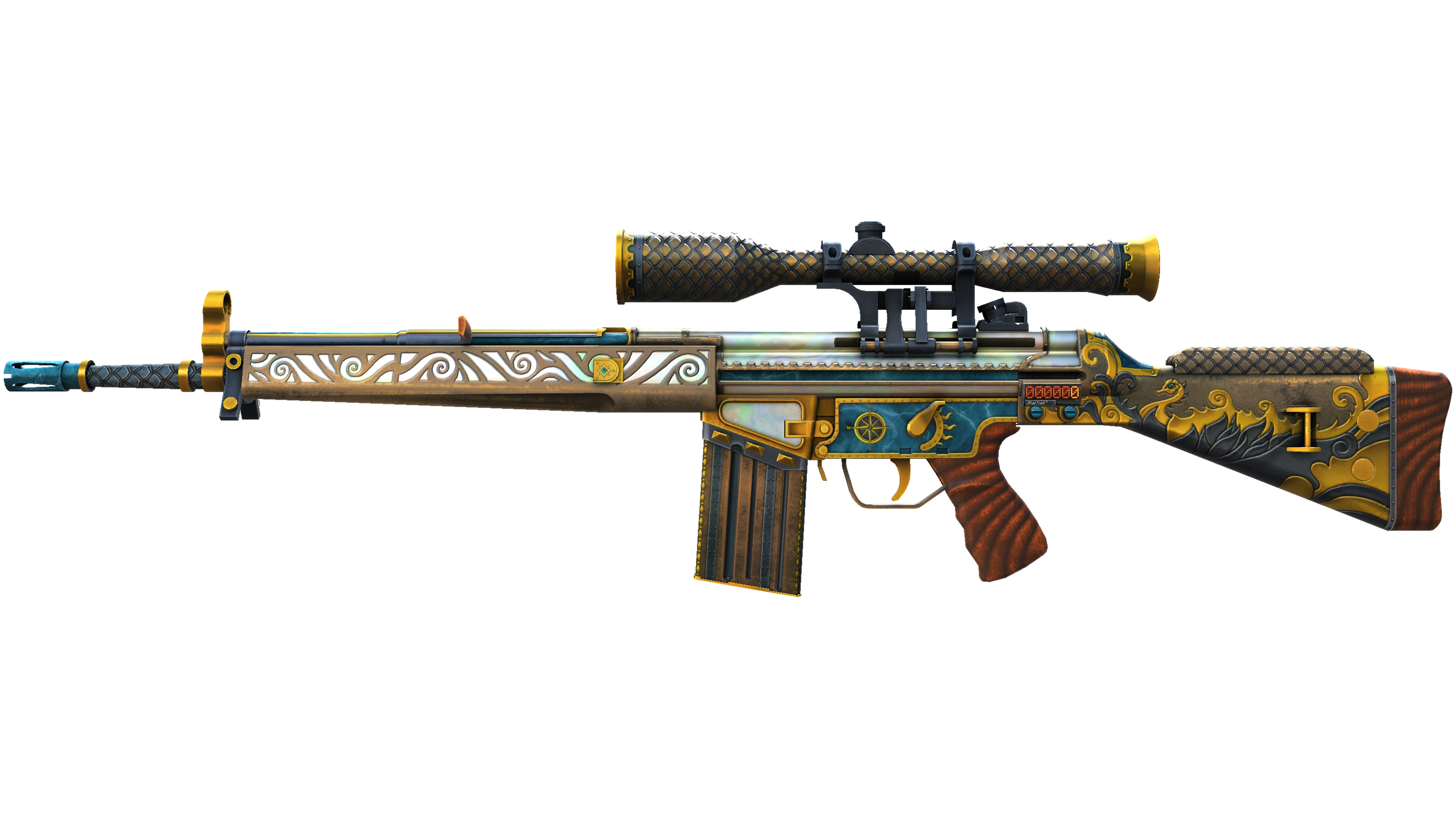 StatTrak™ G3SG1 | High Seas (Factory New) thumbnail