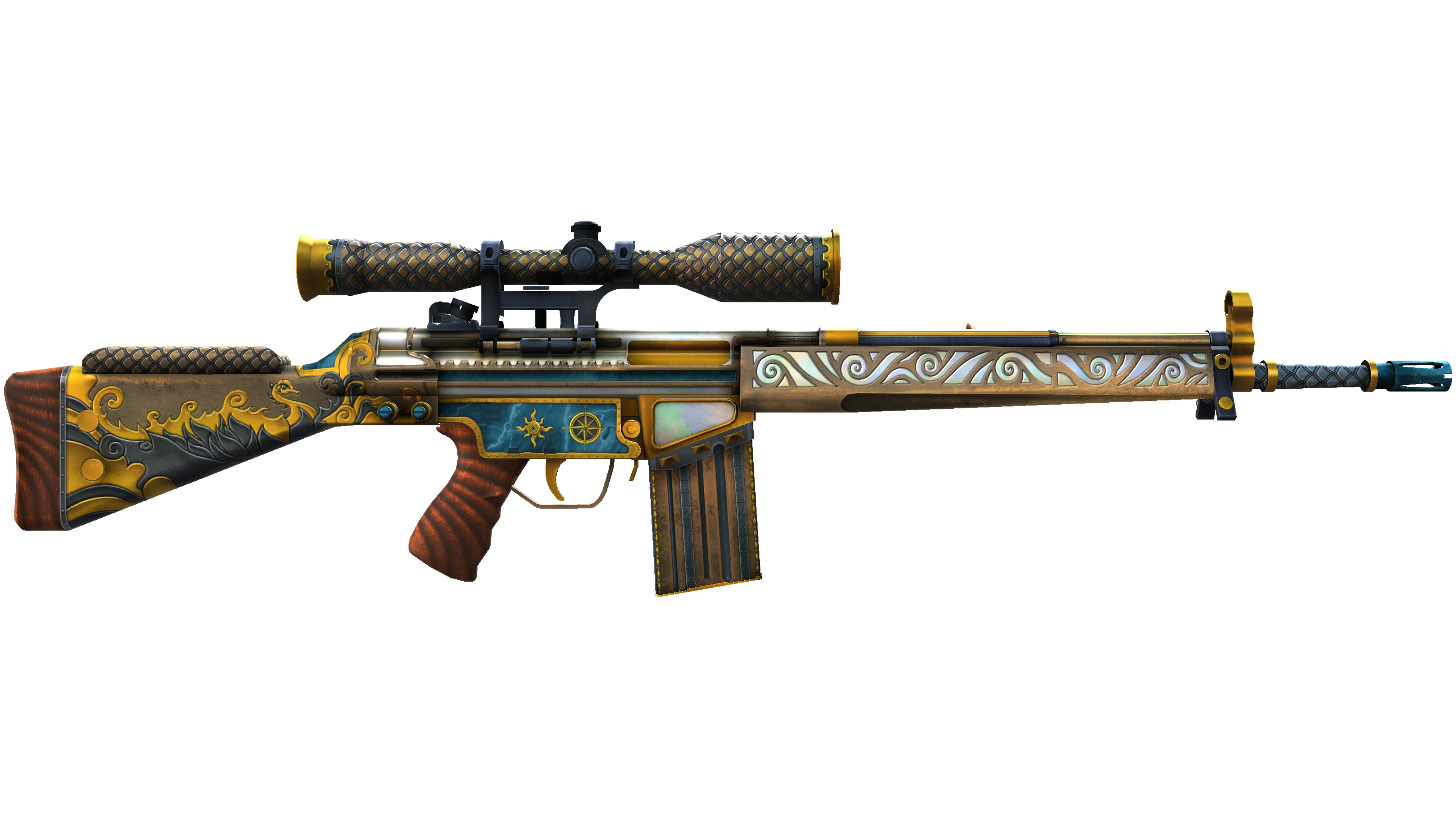 StatTrak™ G3SG1 | High Seas (Factory New) thumbnail