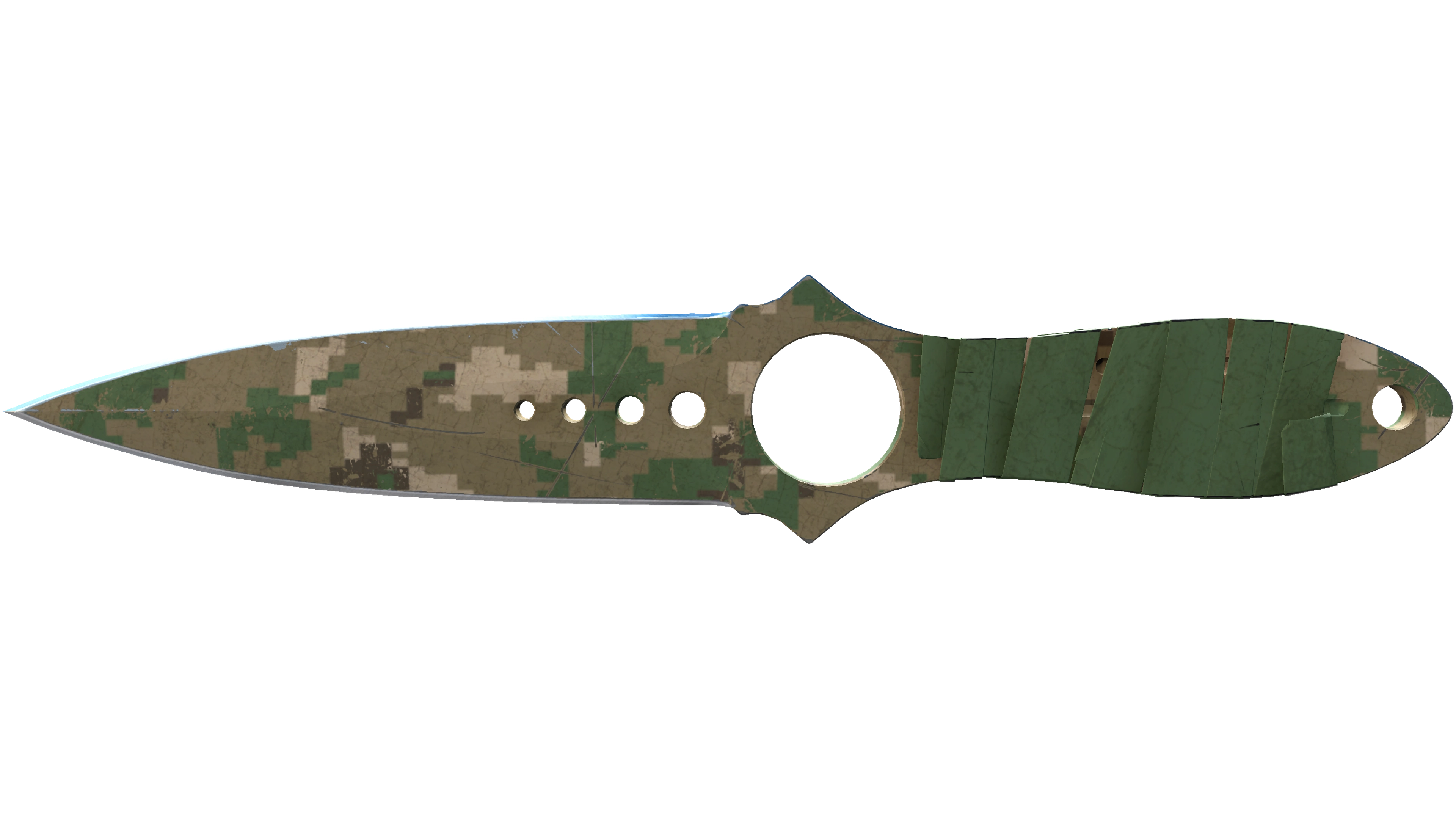 ★ Skeleton Knife | Forest DDPAT (Battle-Scarred) thumbnail
