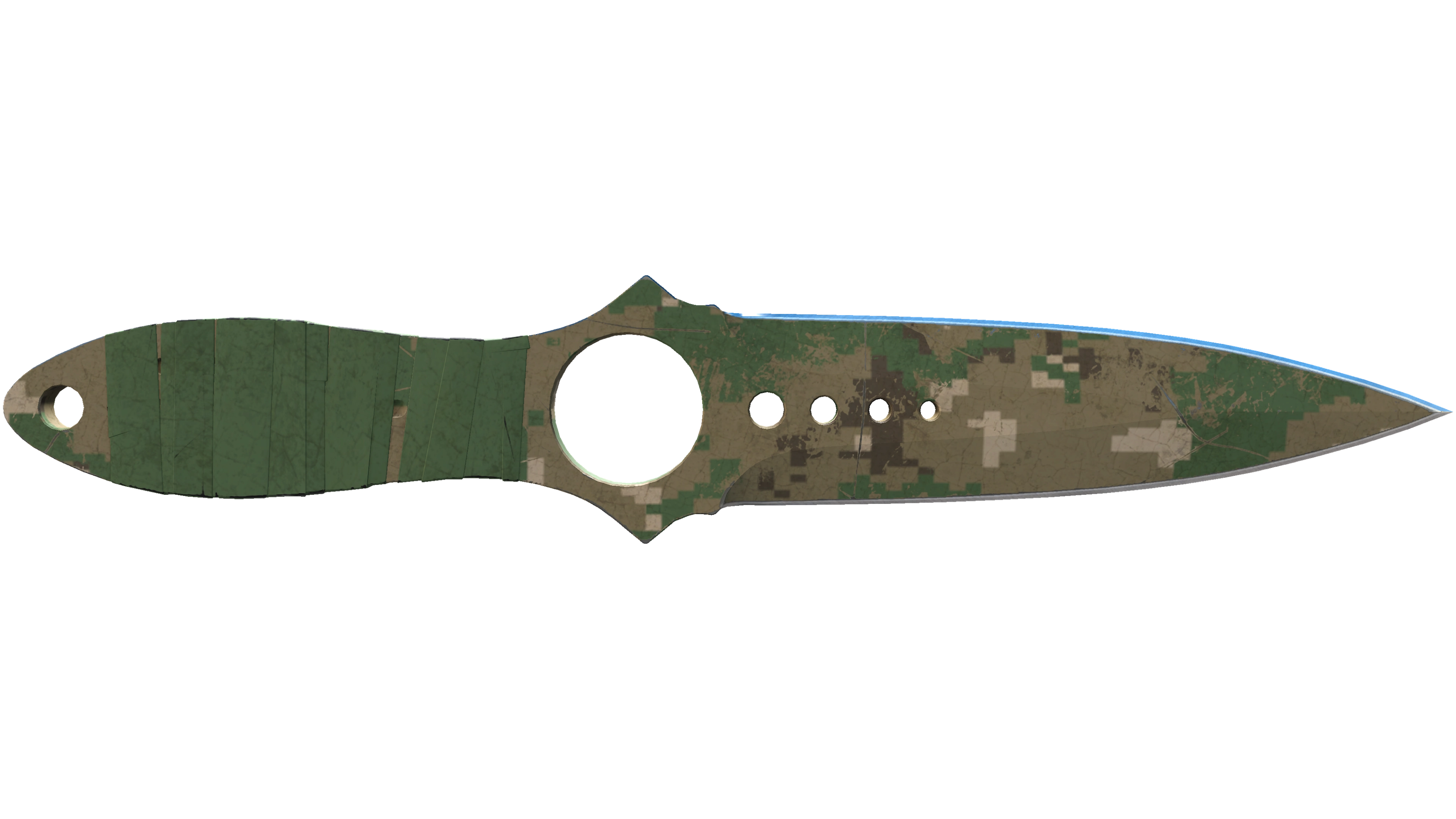 ★ Skeleton Knife | Forest DDPAT (Battle-Scarred)