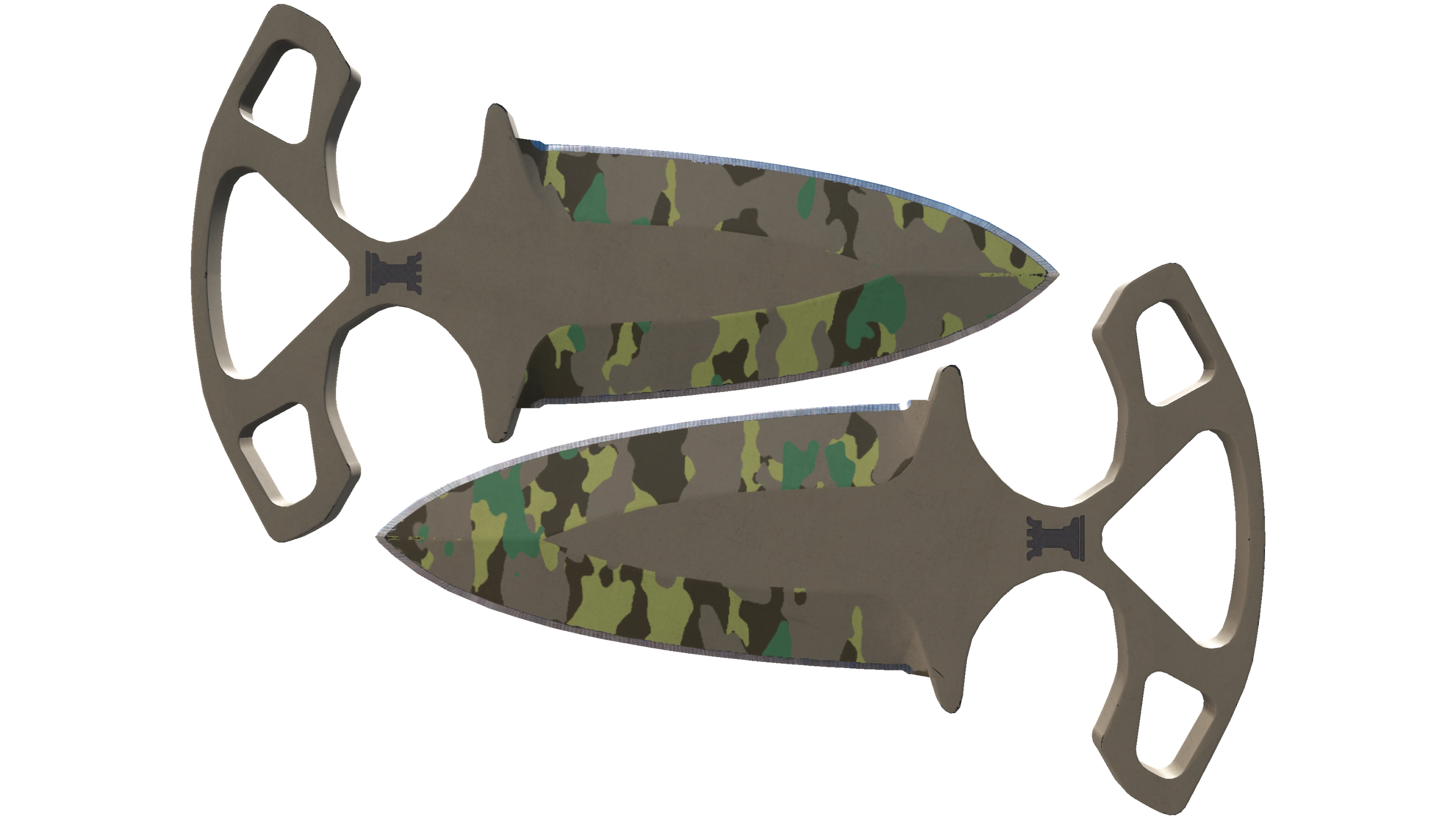 ★ Shadow Daggers | Boreal Forest (Minimal Wear) 缩略图