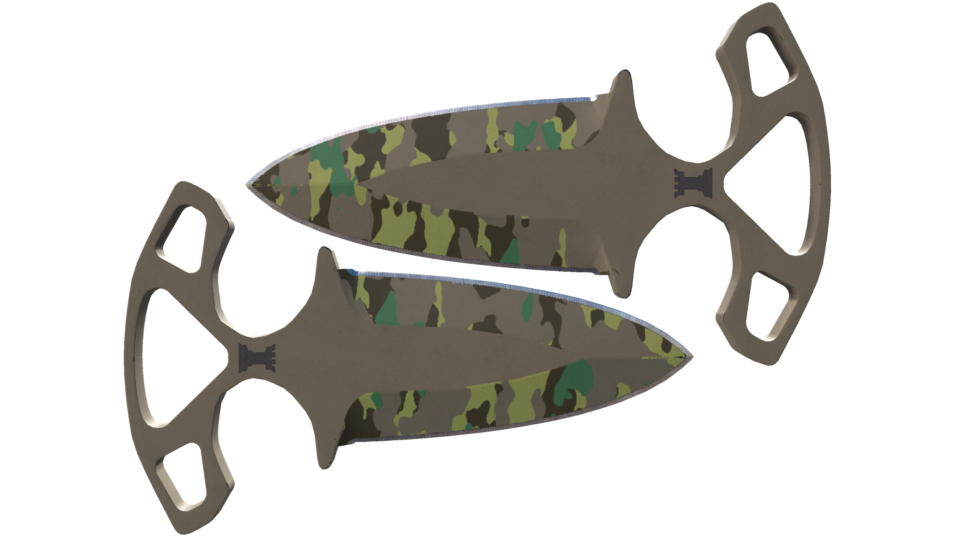 ★ Shadow Daggers | Boreal Forest (Minimal Wear) 缩略图