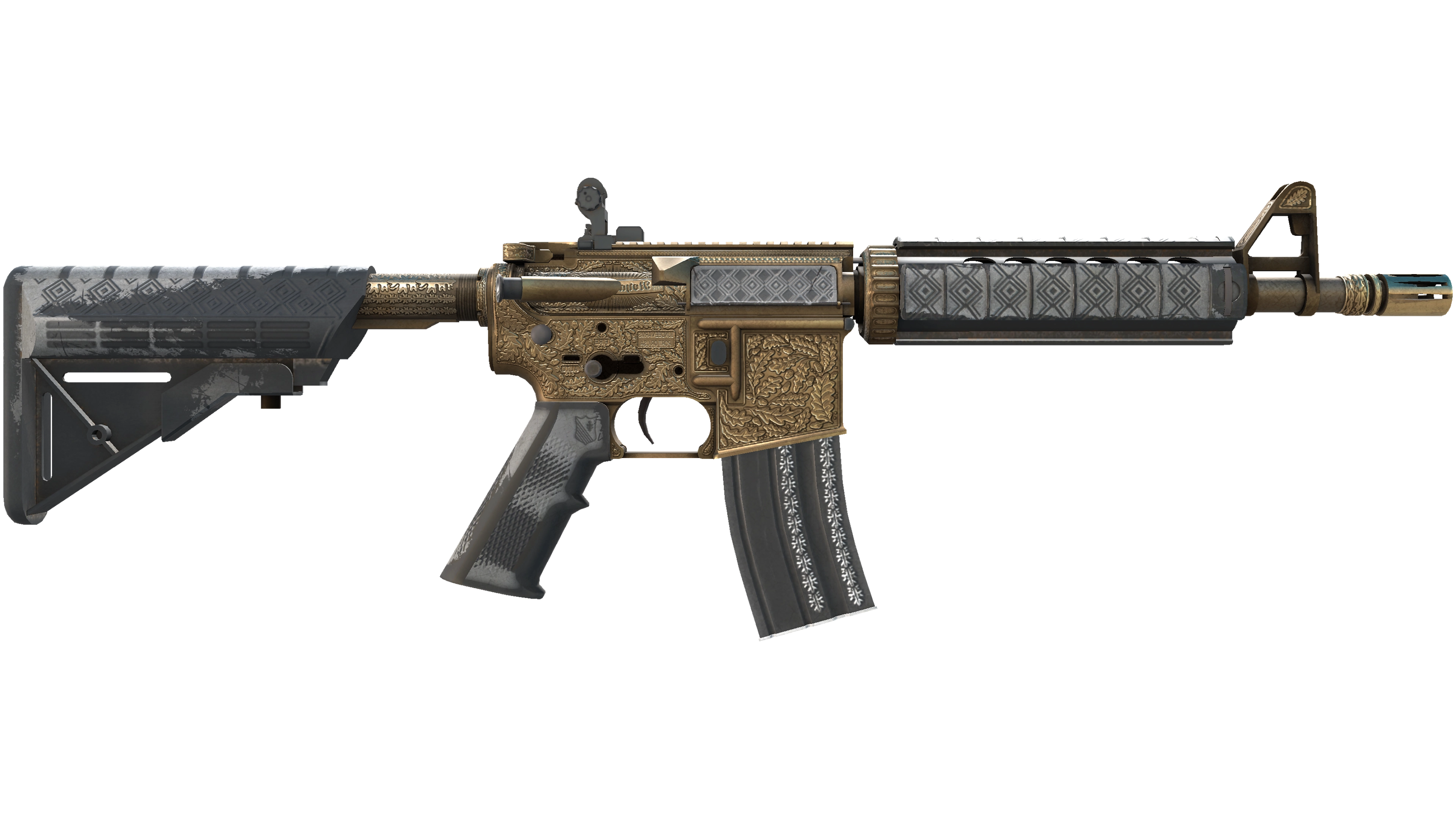صورة مصغرة لـ M4A4 | Royal Paladin (Well-Worn)