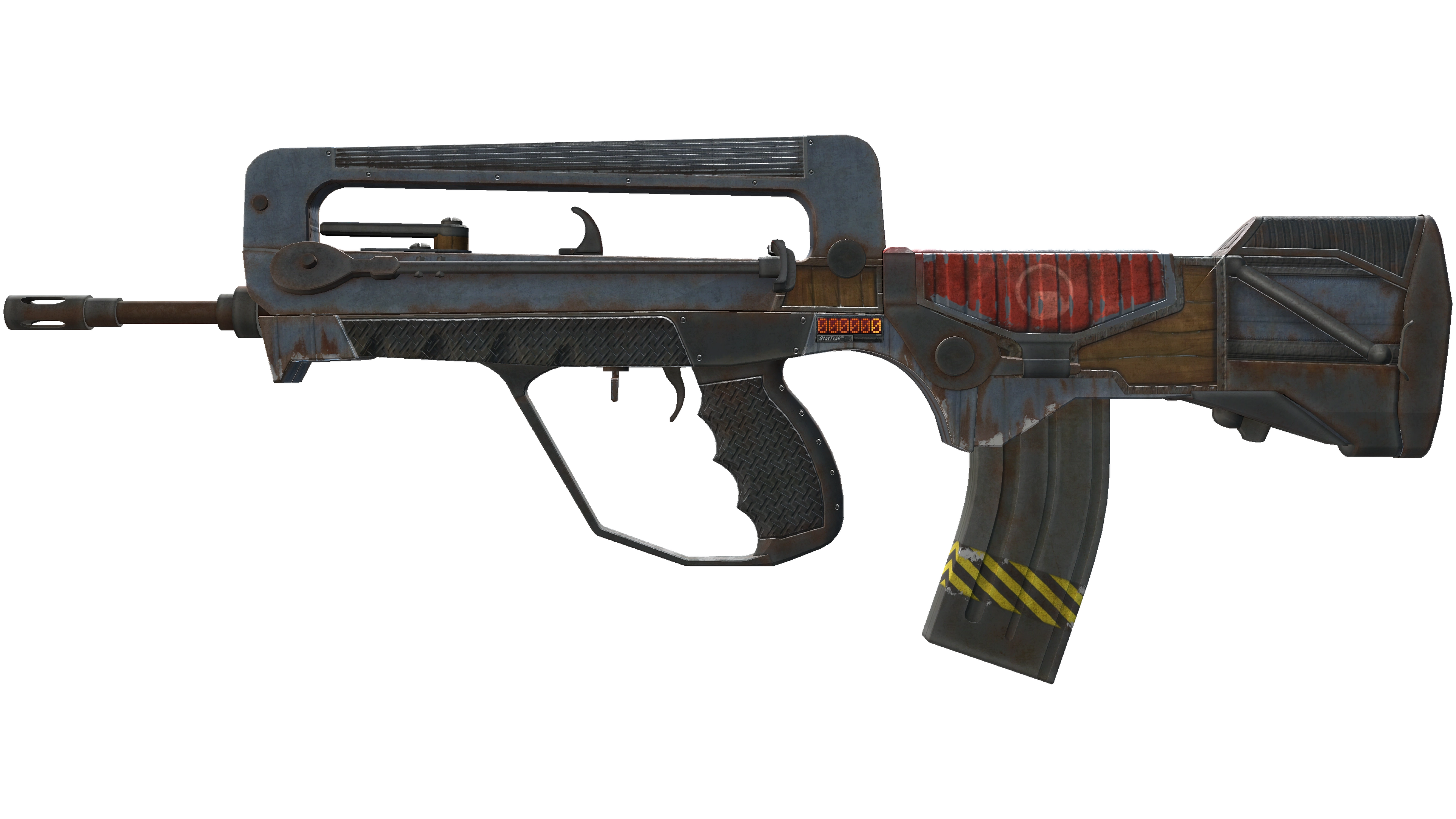 StatTrak™ FAMAS | Decommissioned (Battle-Scarred)