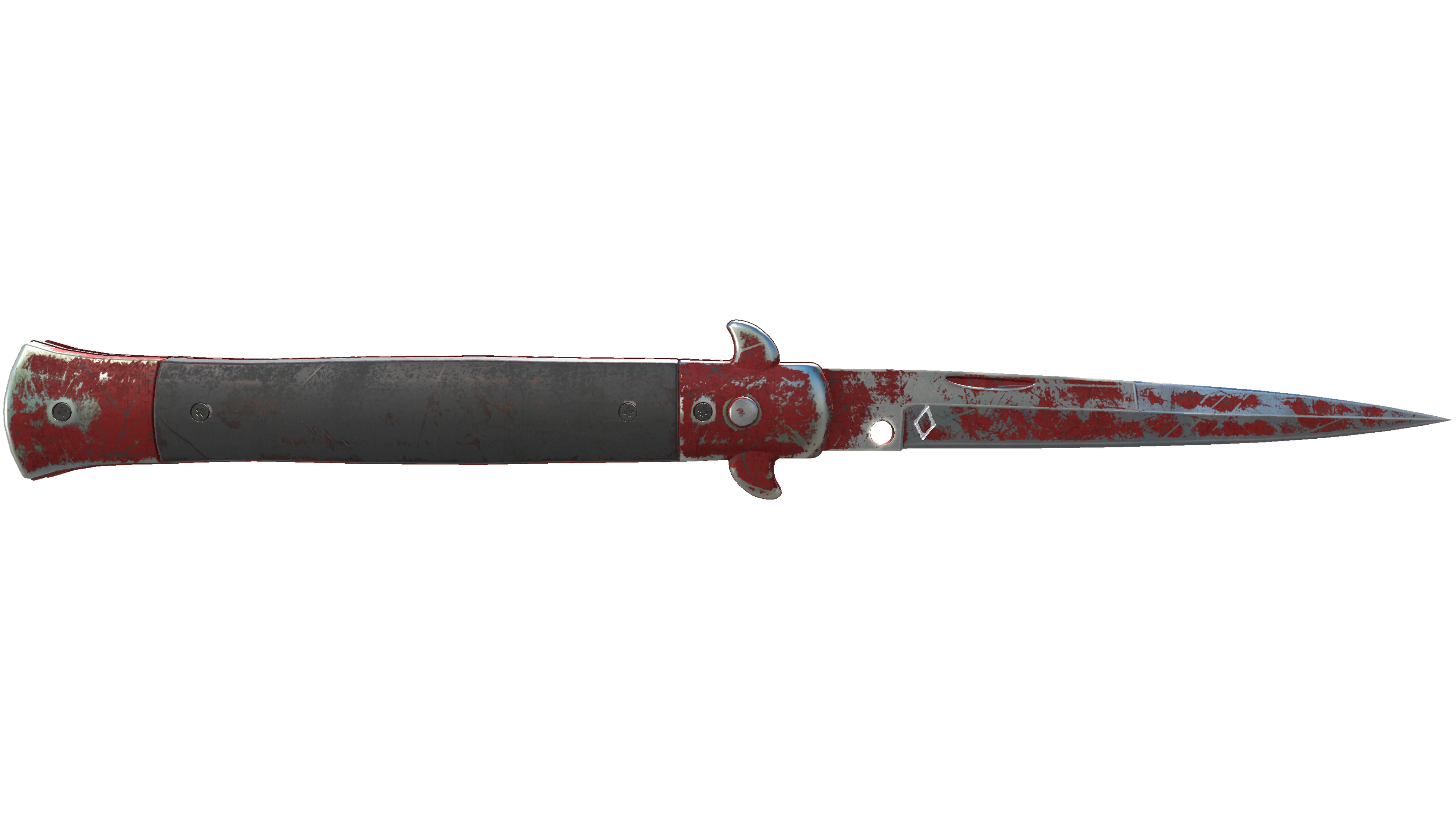 ★ StatTrak™ Stiletto Knife | Crimson Web (Battle-Scarred)