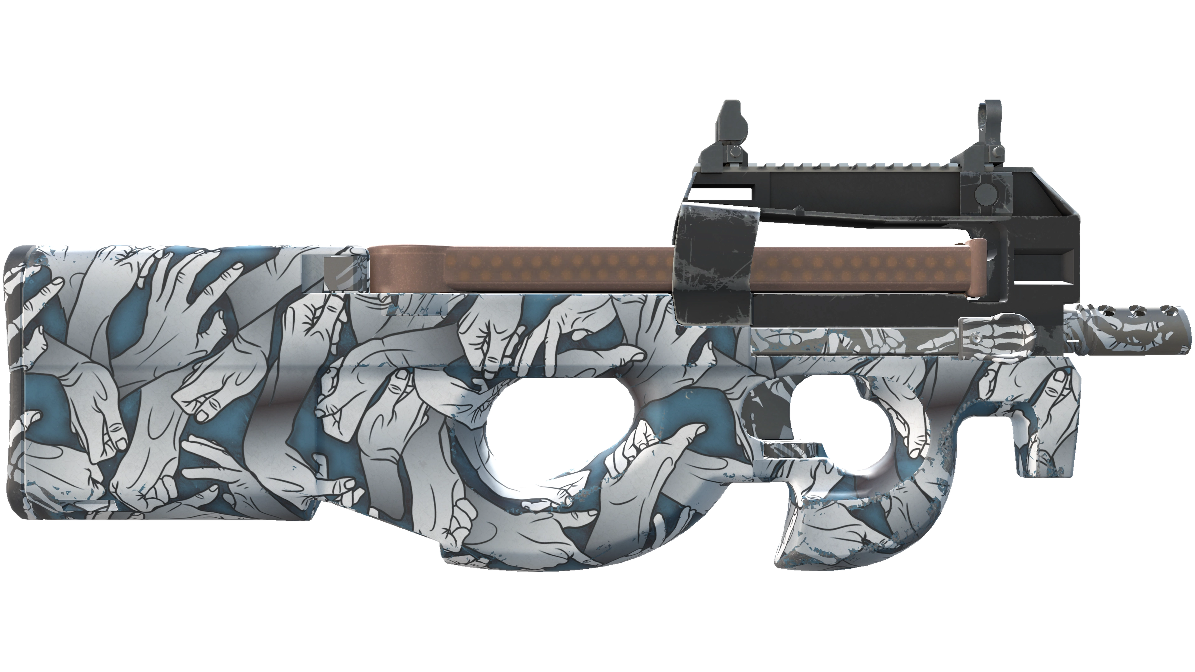 StatTrak™ P90 | Death Grip (Minimal Wear) thumbnail