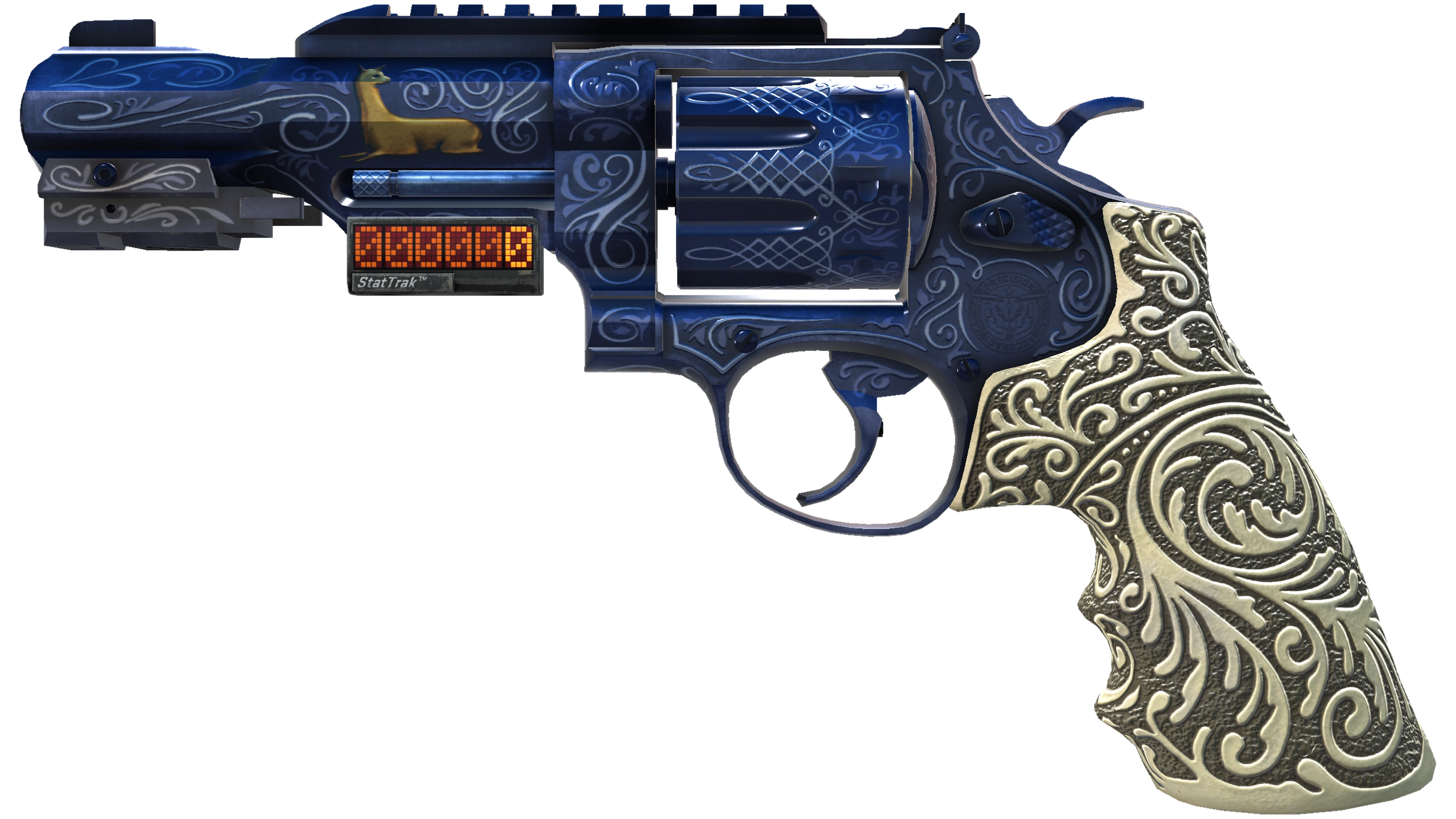 StatTrak™ R8 Revolver | Llama Cannon (Minimal Wear) thumbnail