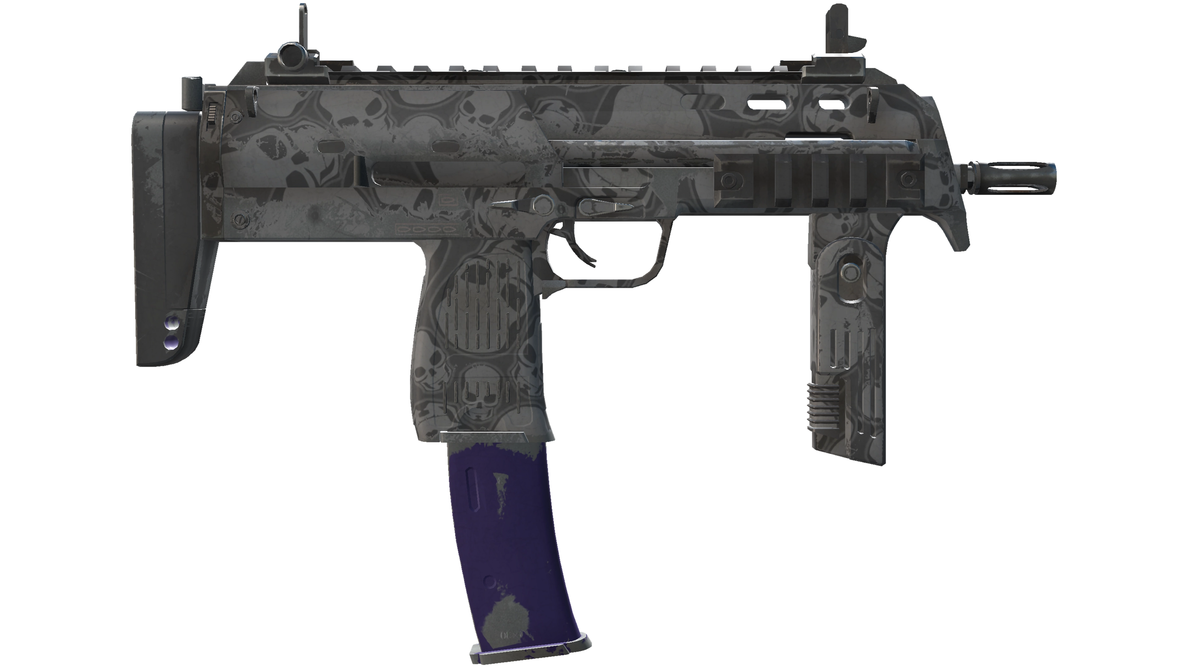 StatTrak™ MP7 | Skulls (Field-Tested) thumbnail