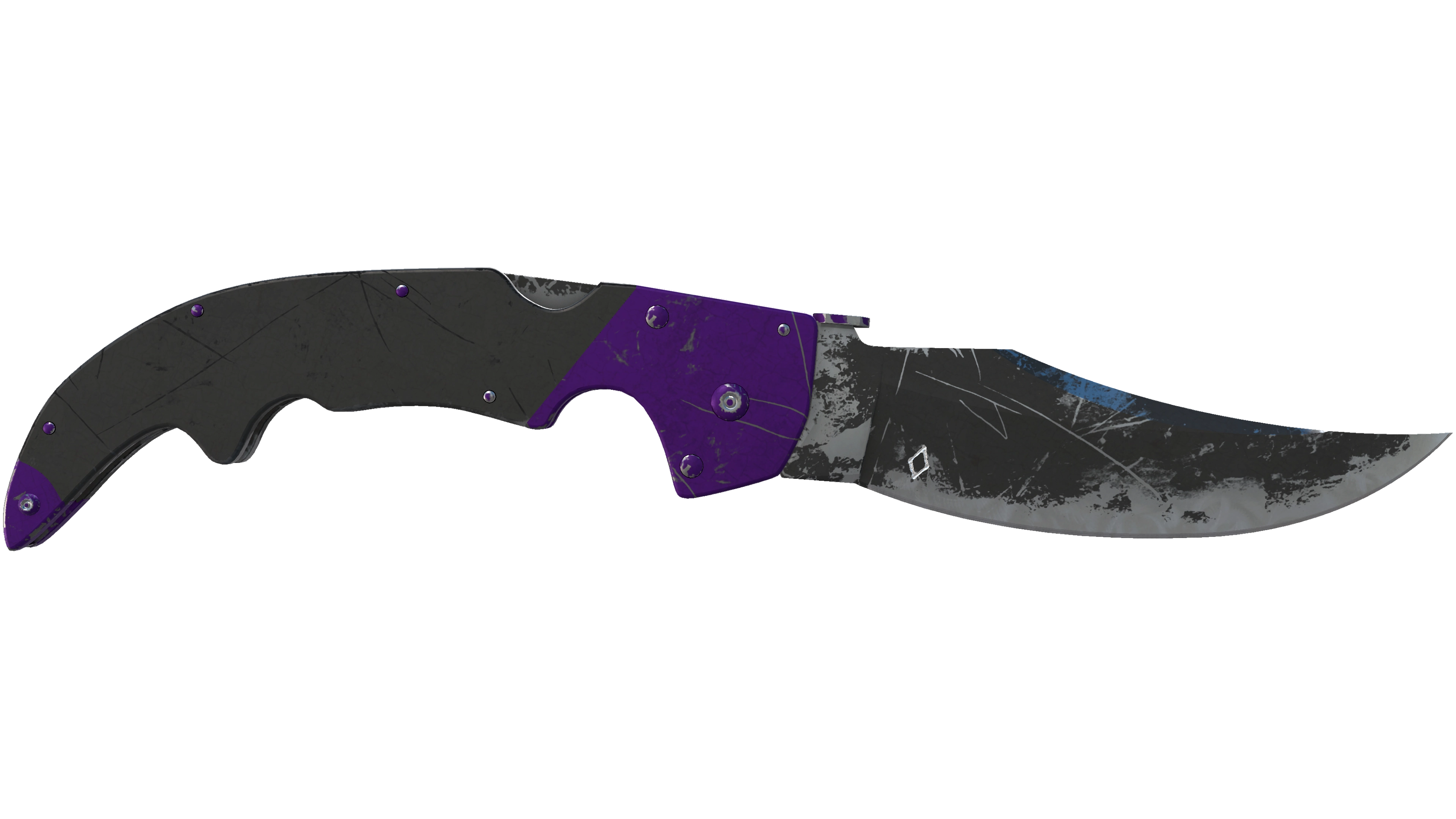 Миниатюра ★ StatTrak™ Falchion Knife | Ultraviolet (Battle-Scarred)