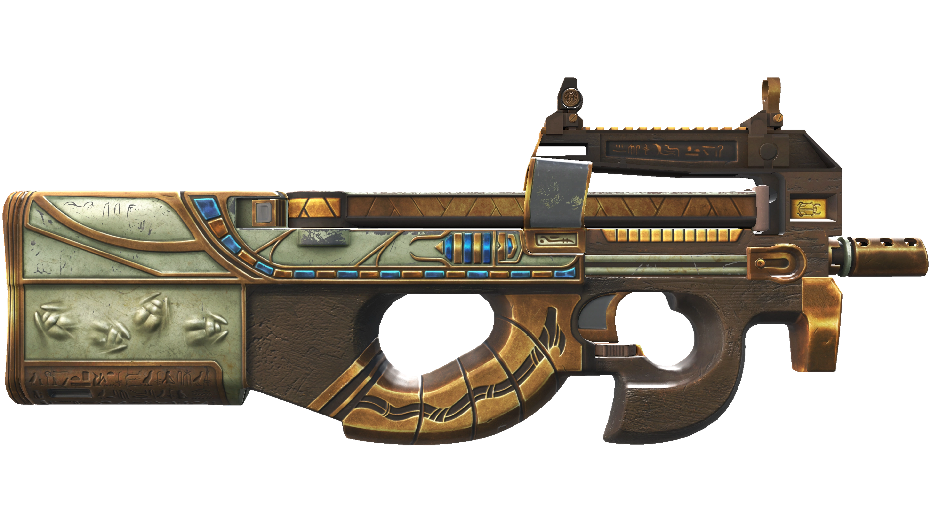 P90 | ScaraB Rush (Well-Worn) 缩略图