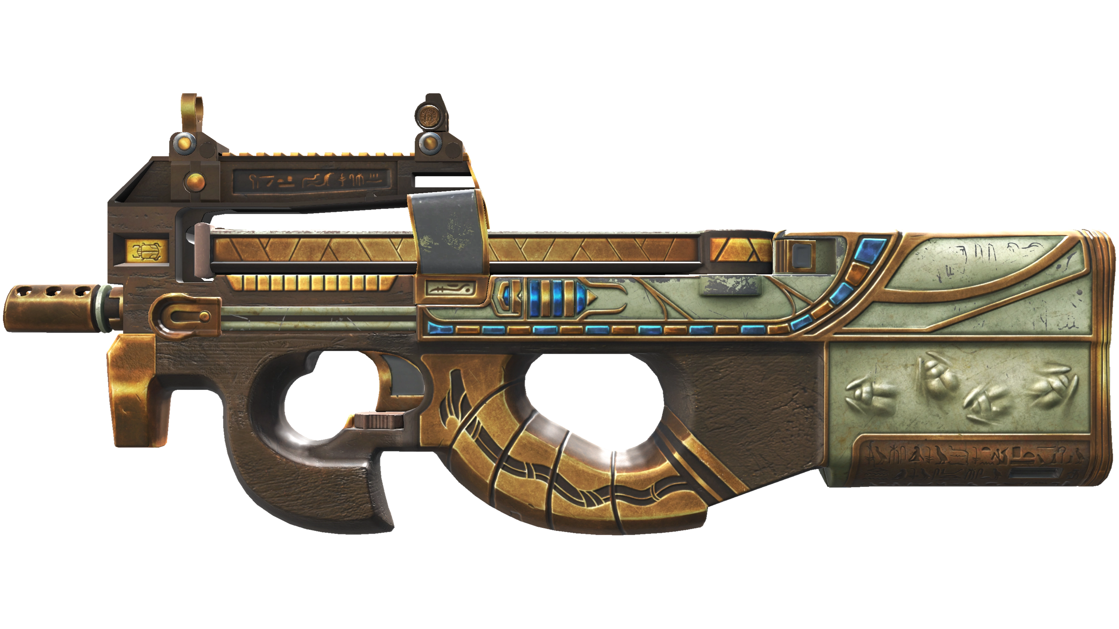 P90 | ScaraB Rush (Well-Worn)