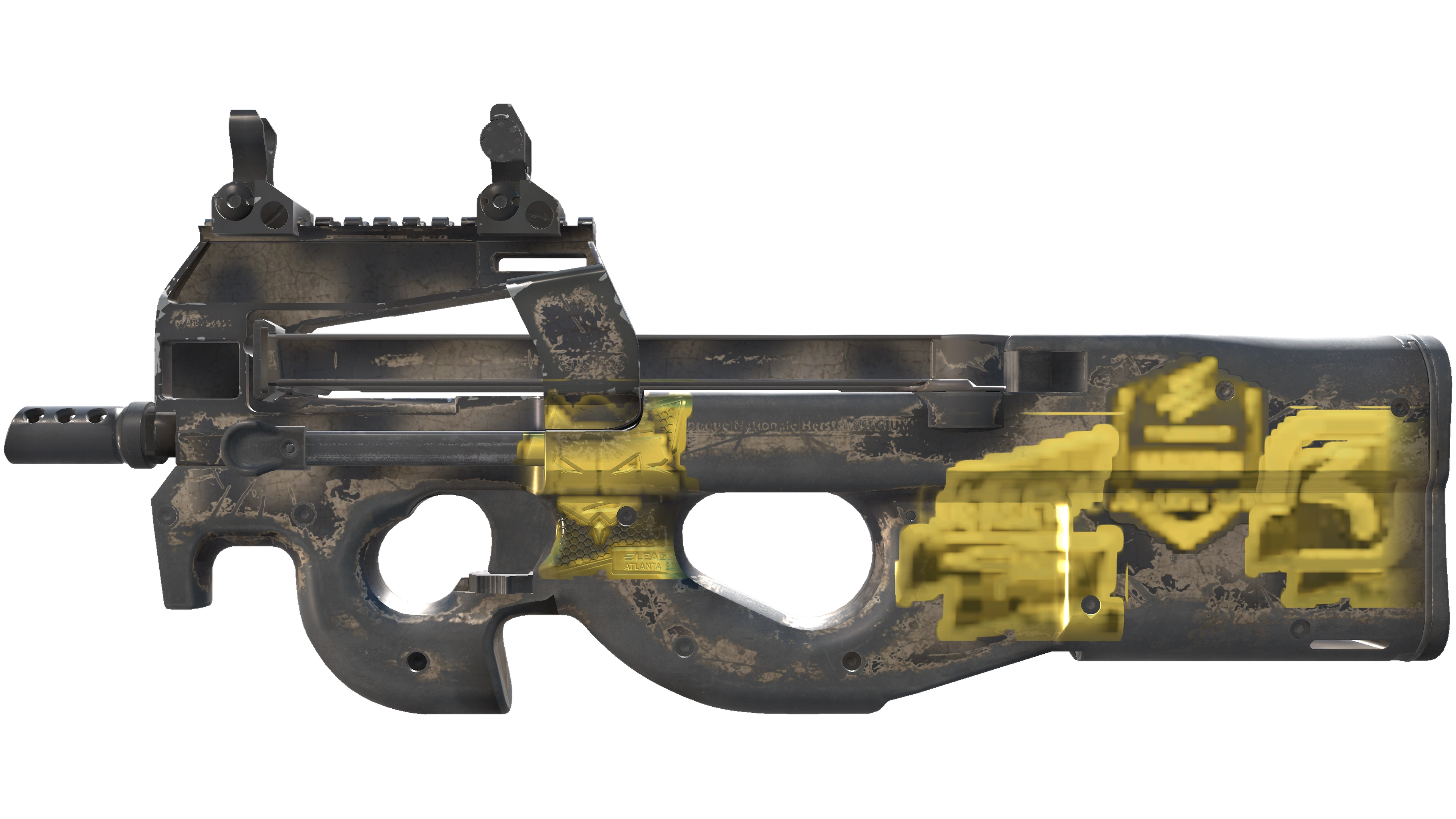 Souvenir P90 | Scorched (Battle-Scarred)