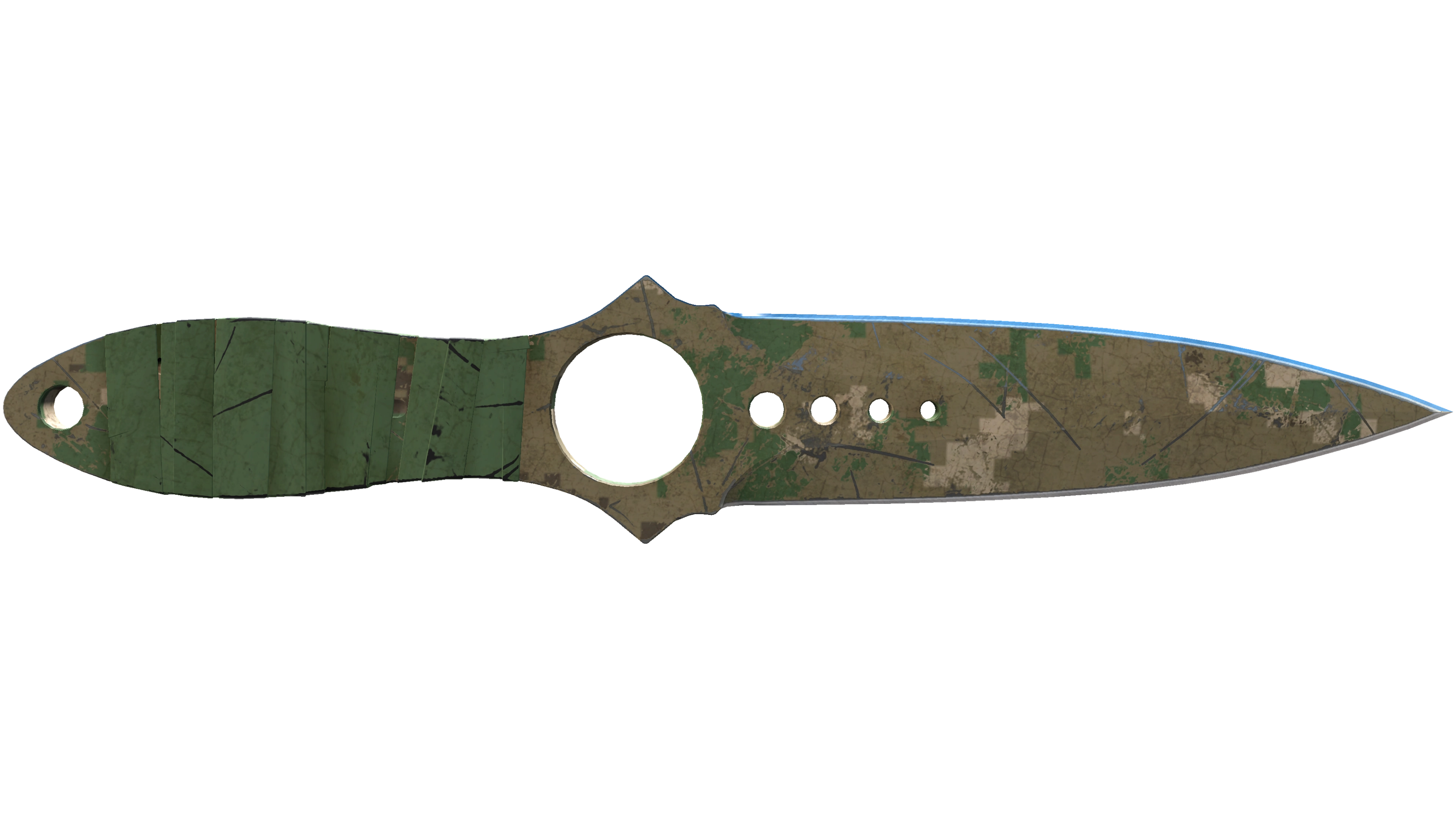 ★ Skeleton Knife | Forest DDPAT (Battle-Scarred)