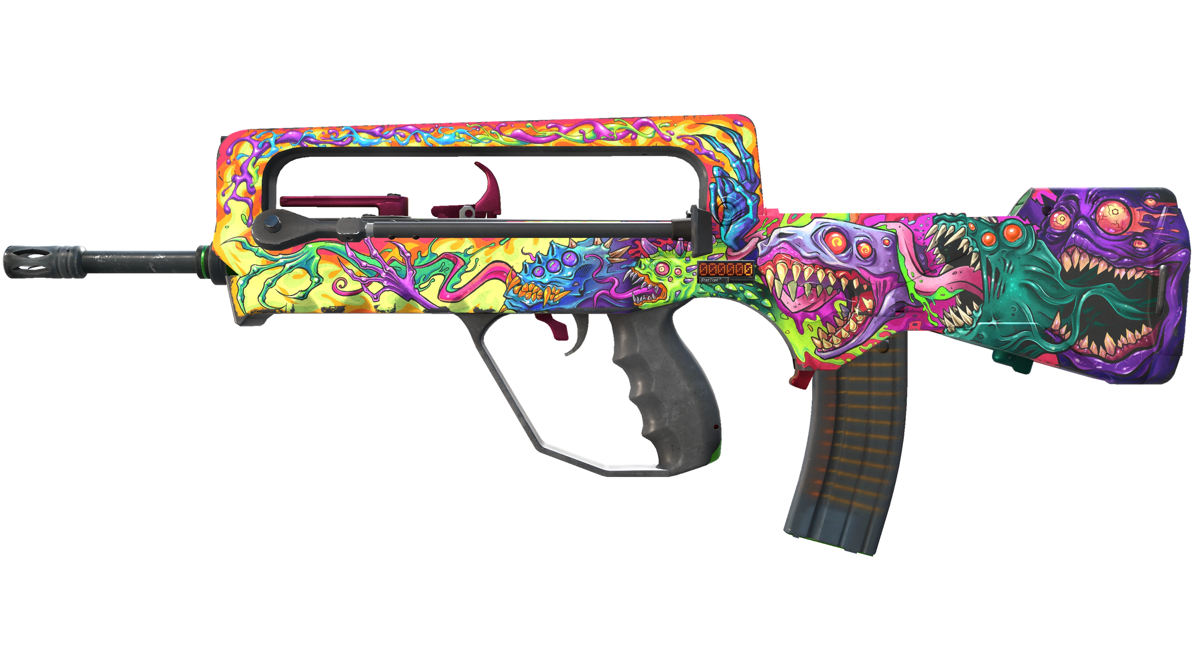 StatTrak™ FAMAS | Bad Trip (Well-Worn)