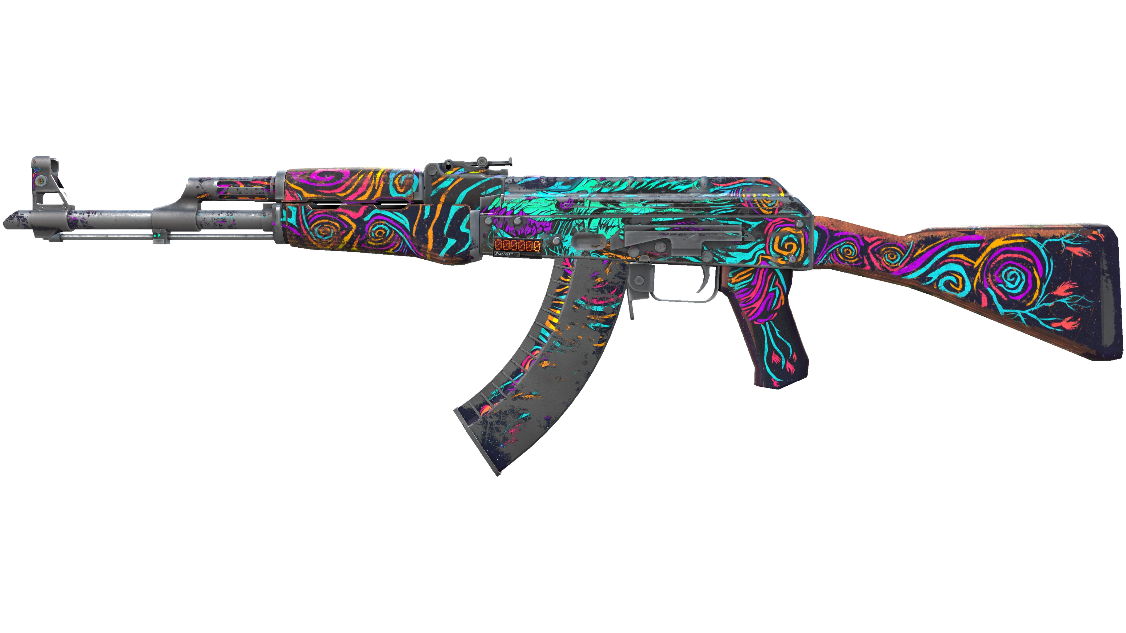 StatTrak™ AK-47 | Nightwish (Battle-Scarred) thumbnail