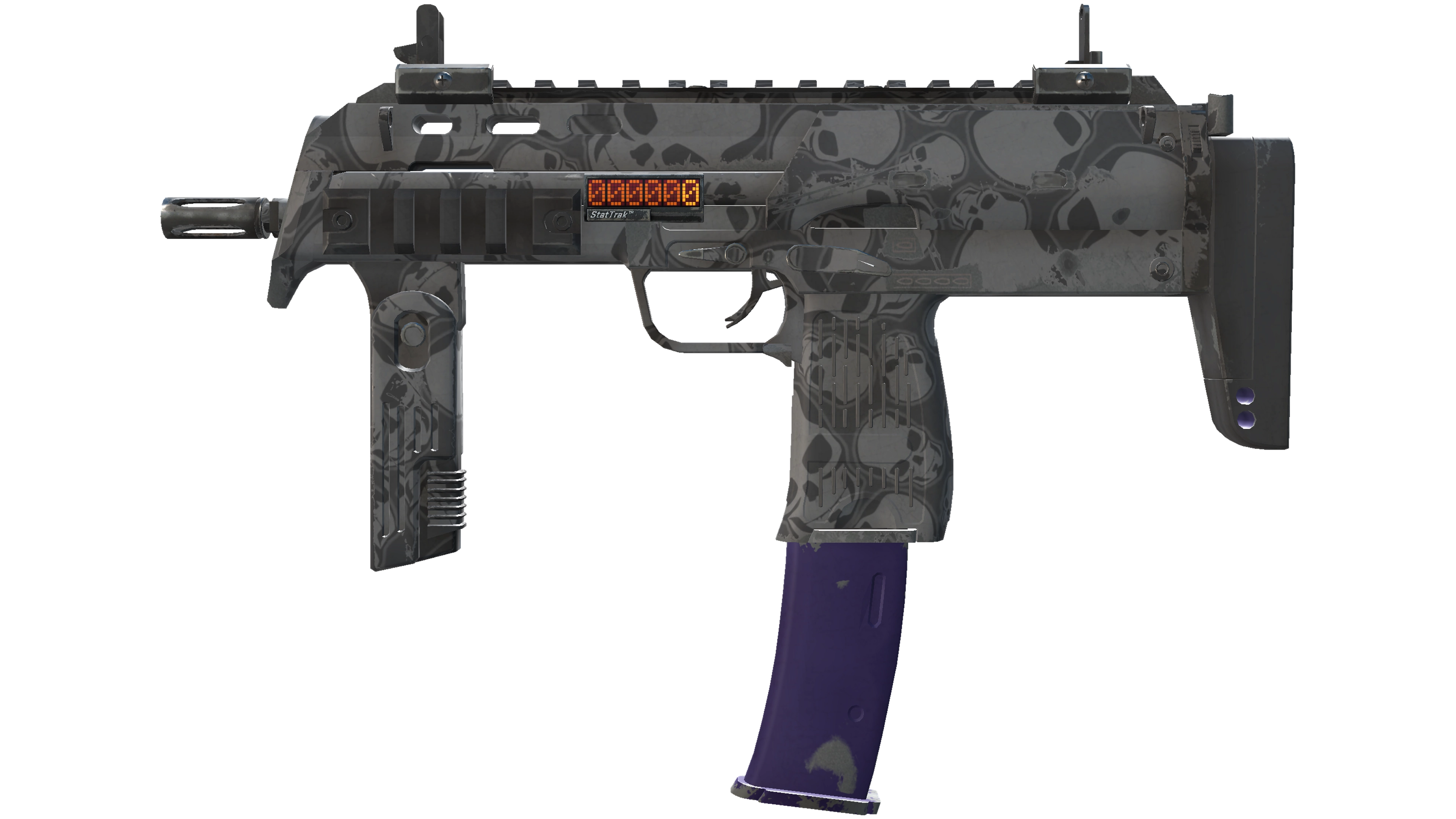 StatTrak™ MP7 | Skulls (Field-Tested)