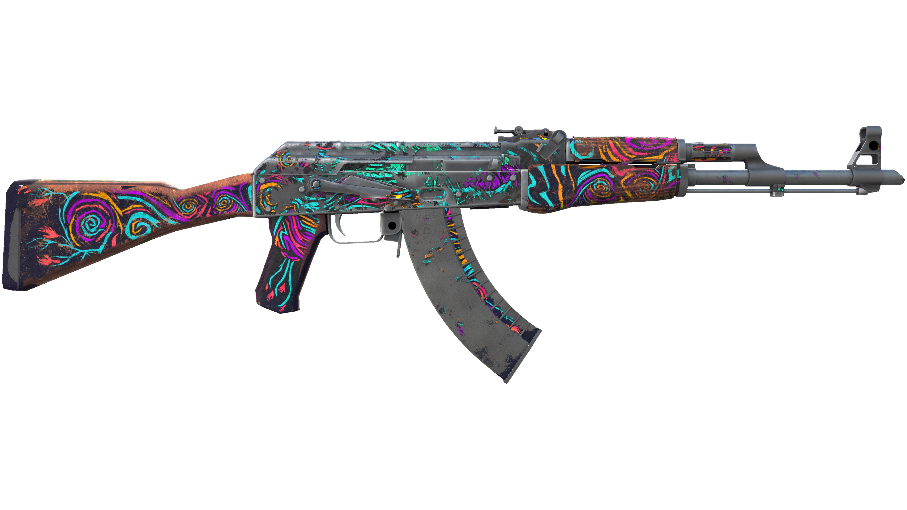 Vorschau von StatTrak™ AK-47 | Nightwish (Battle-Scarred)