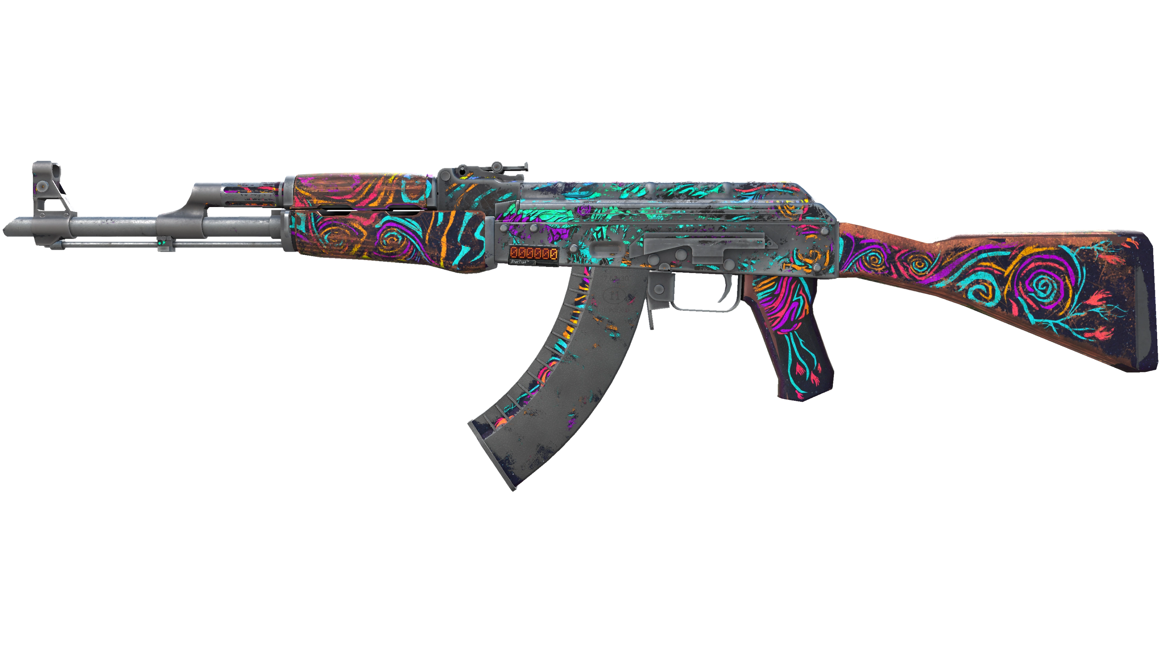 Vorschau von StatTrak™ AK-47 | Nightwish (Battle-Scarred)