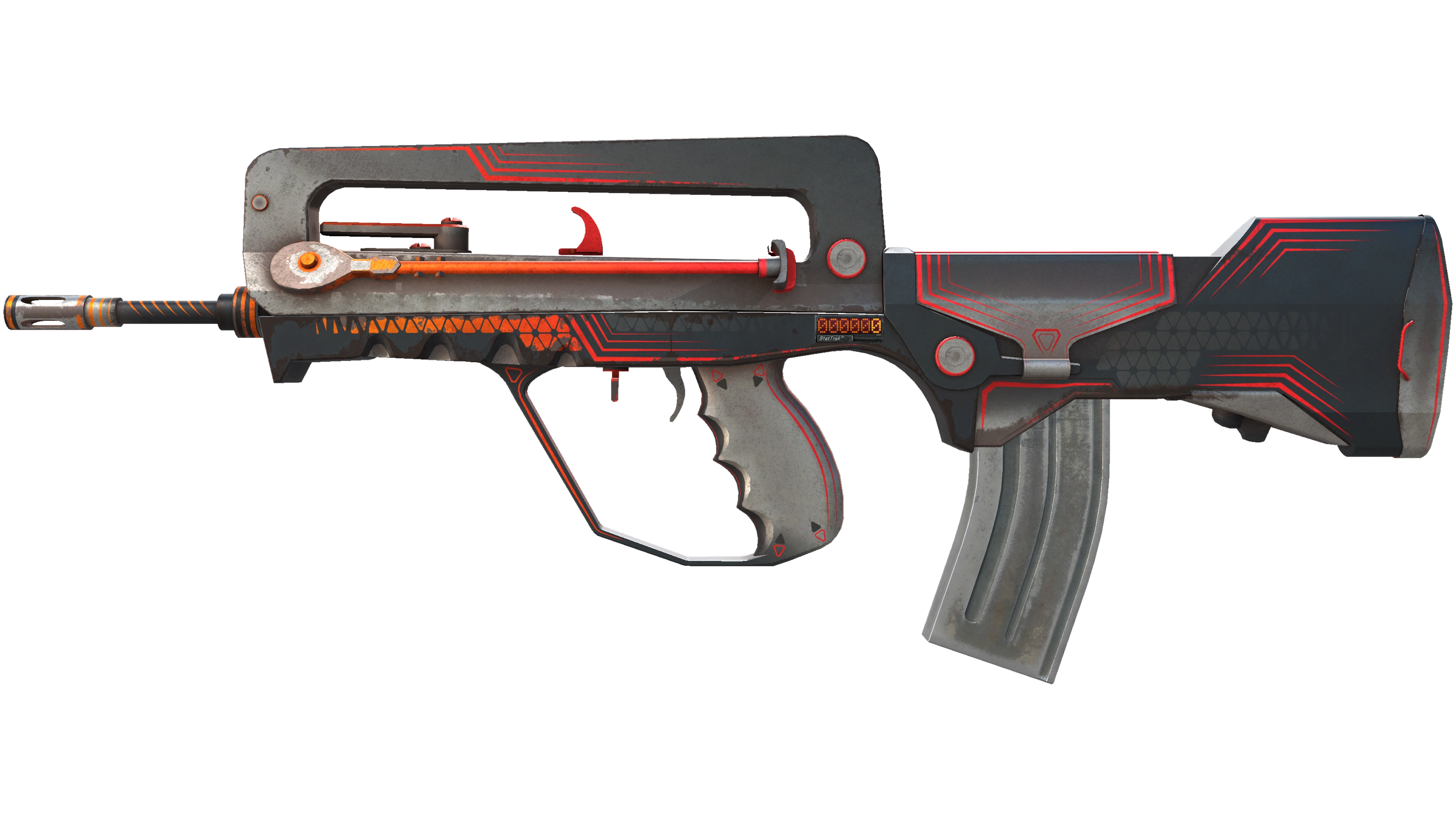 StatTrak™ FAMAS | Valence (Battle-Scarred)