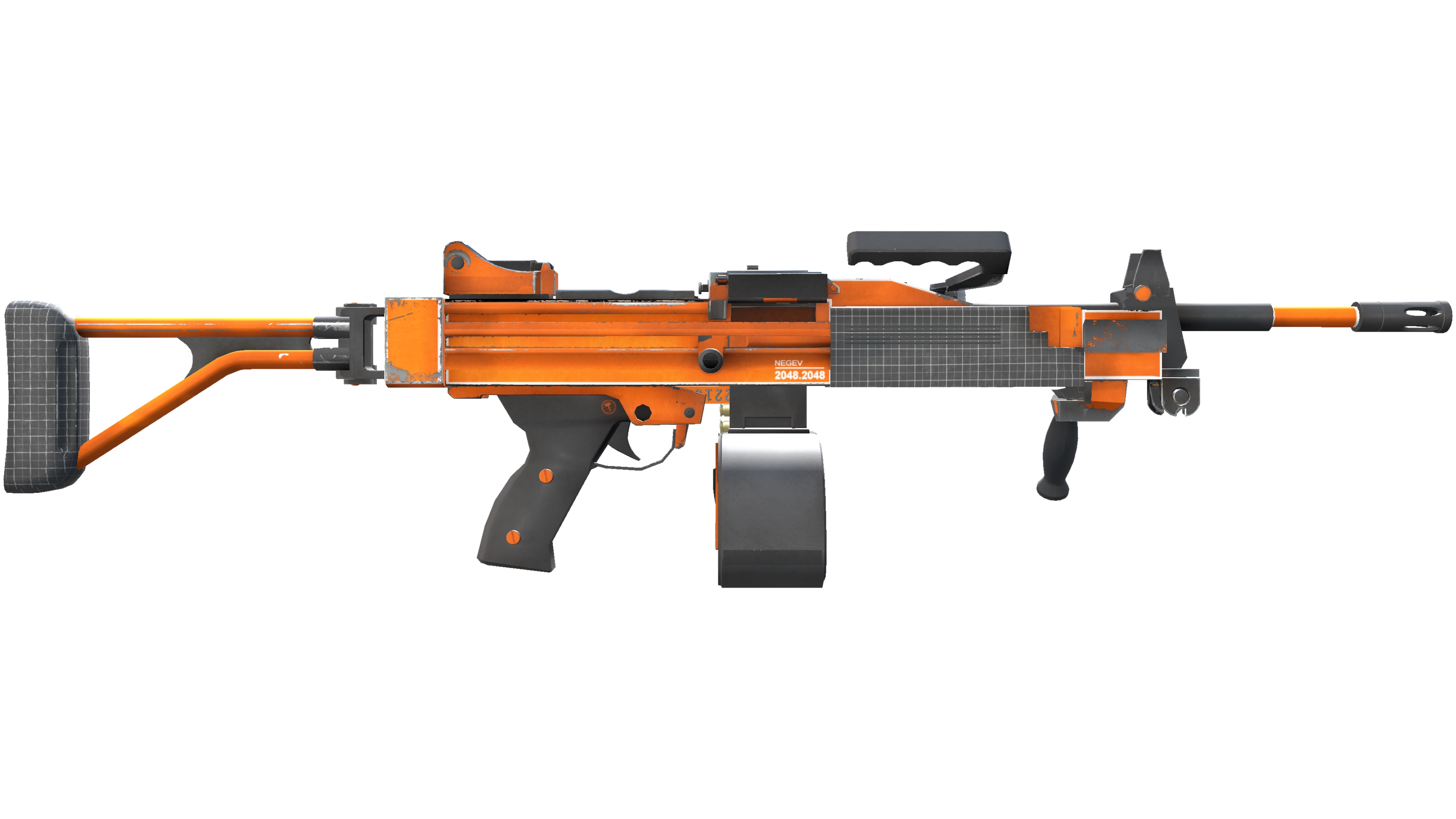 StatTrak™ Negev | dev_texture (Factory New) thumbnail