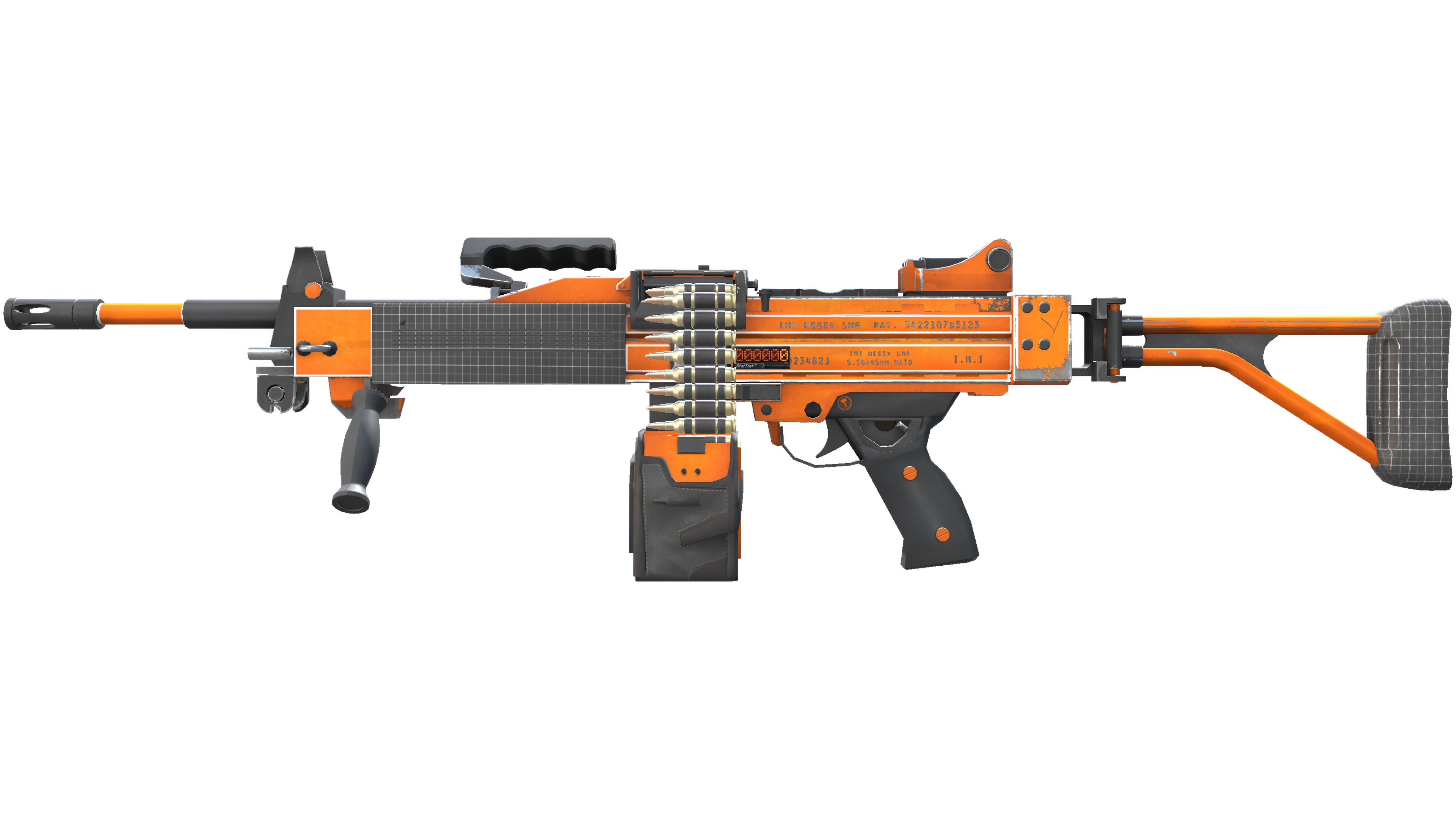 StatTrak™ Negev | dev_texture (Factory New)