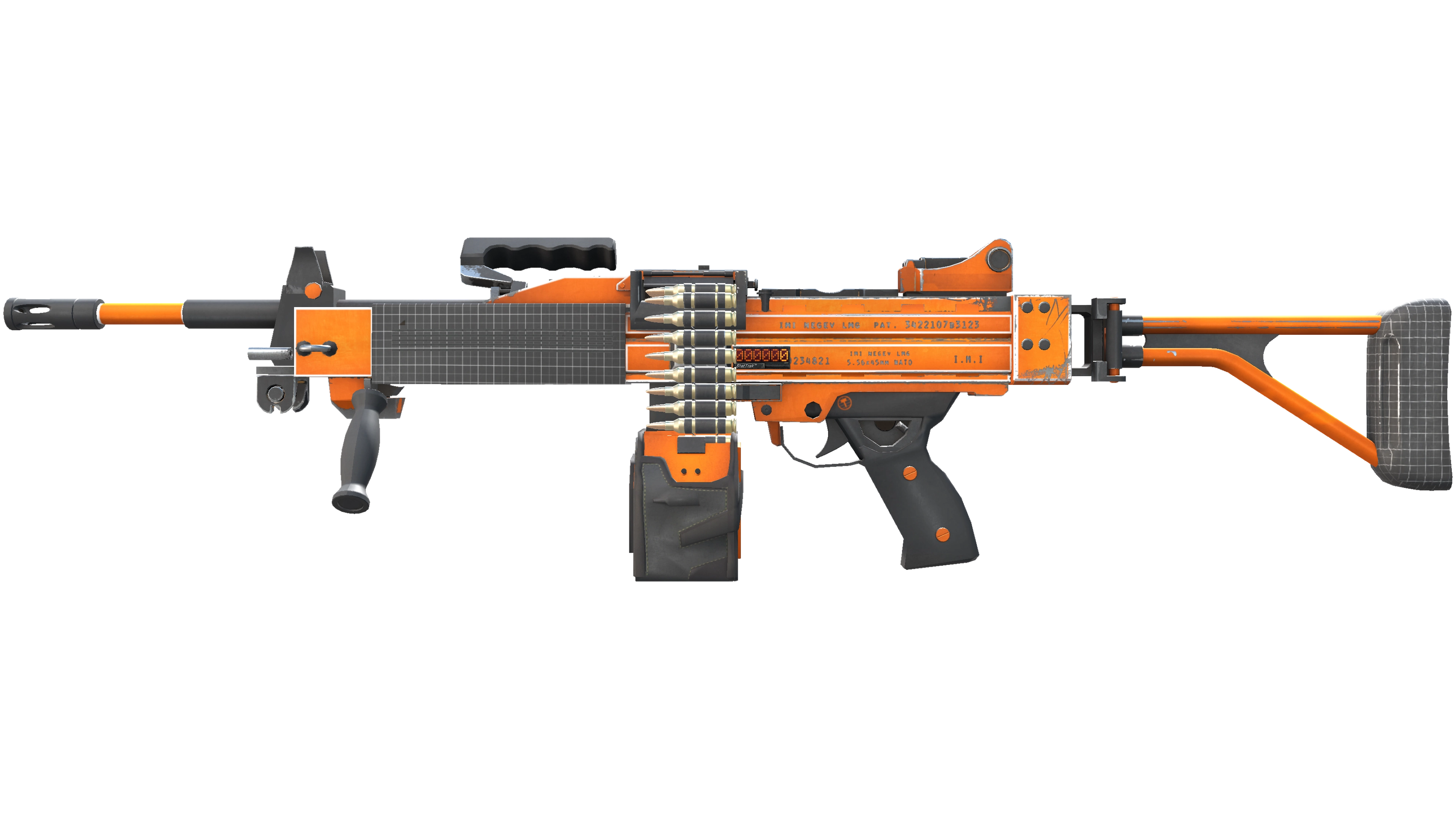 StatTrak™ Negev | dev_texture (Factory New)