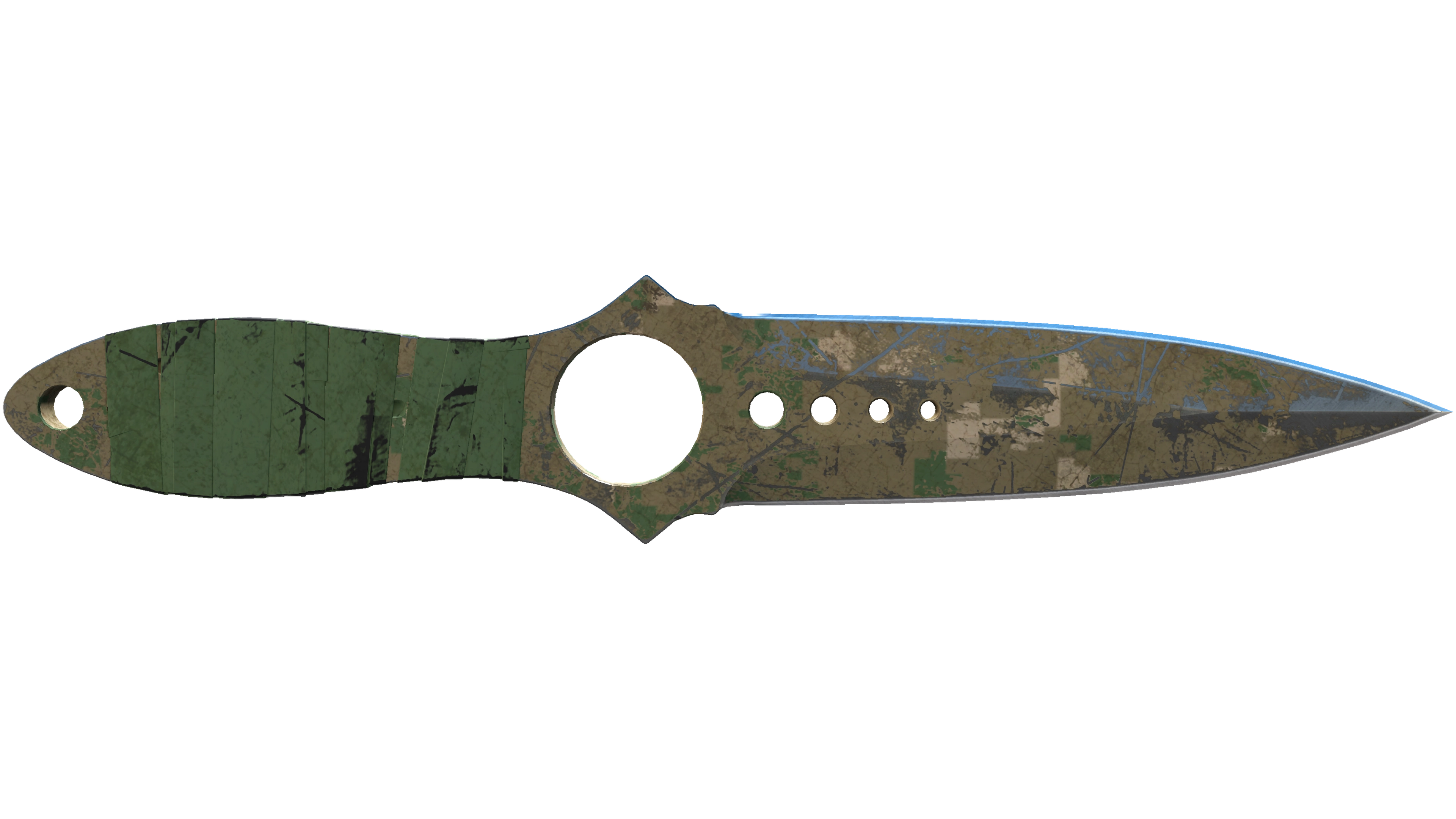 ★ Skeleton Knife | Forest DDPAT (Battle-Scarred)