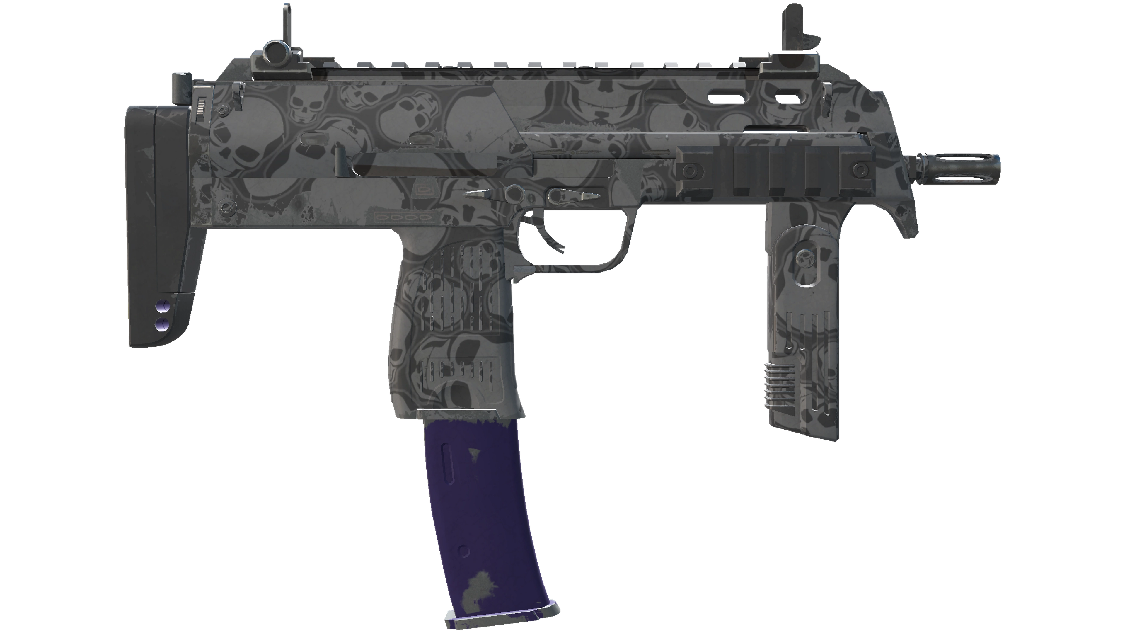 StatTrak™ MP7 | Skulls (Field-Tested) thumbnail