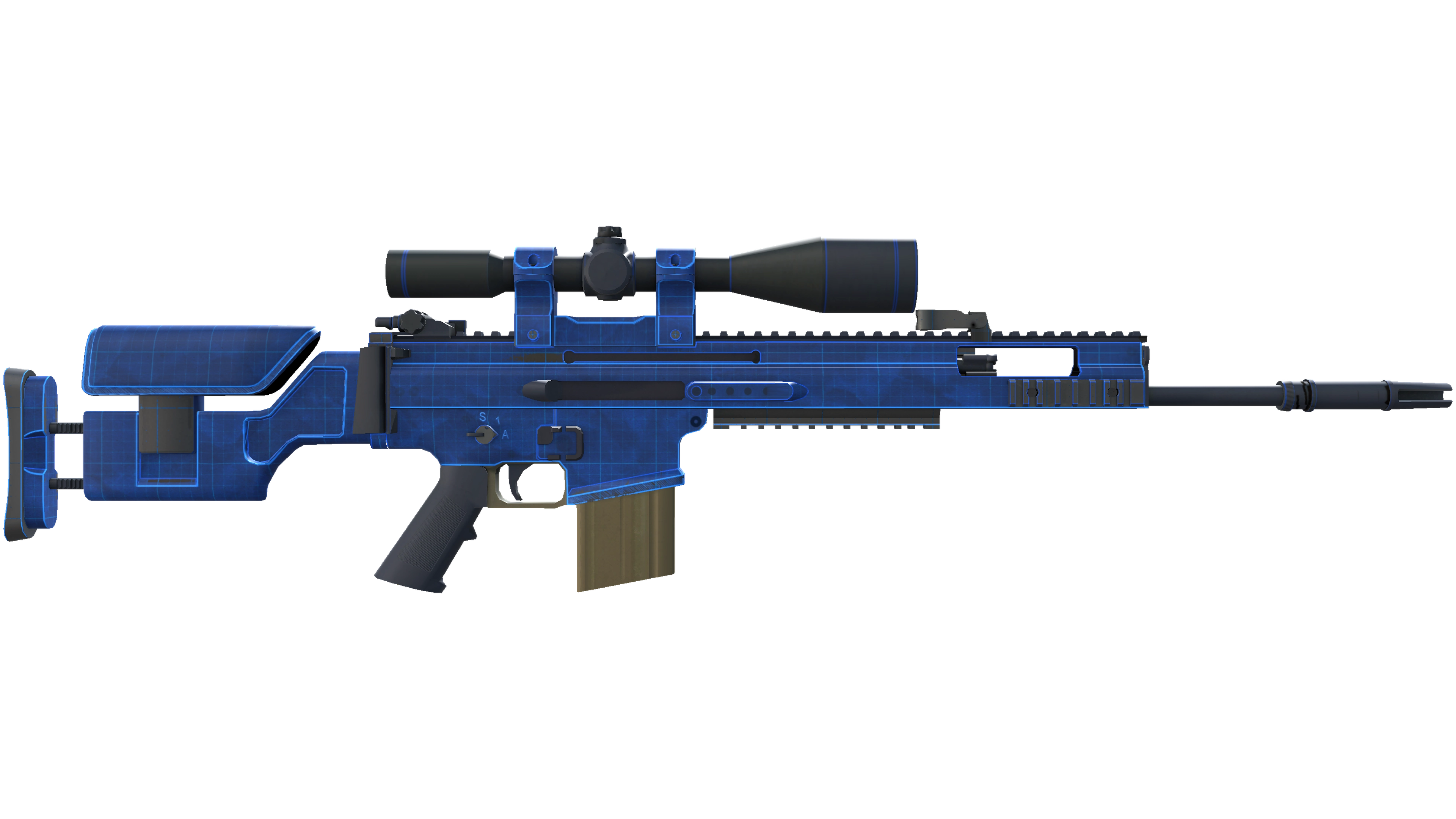 StatTrak™ SCAR-20 | Blueprint (Factory New) thumbnail