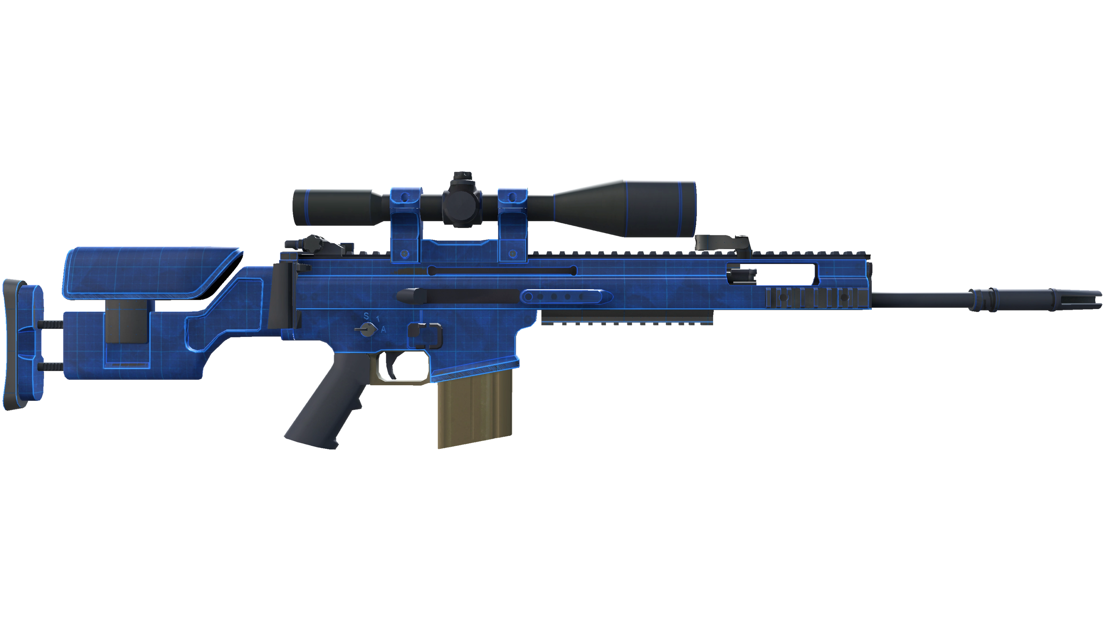 StatTrak™ SCAR-20 | Blueprint (Factory New) thumbnail