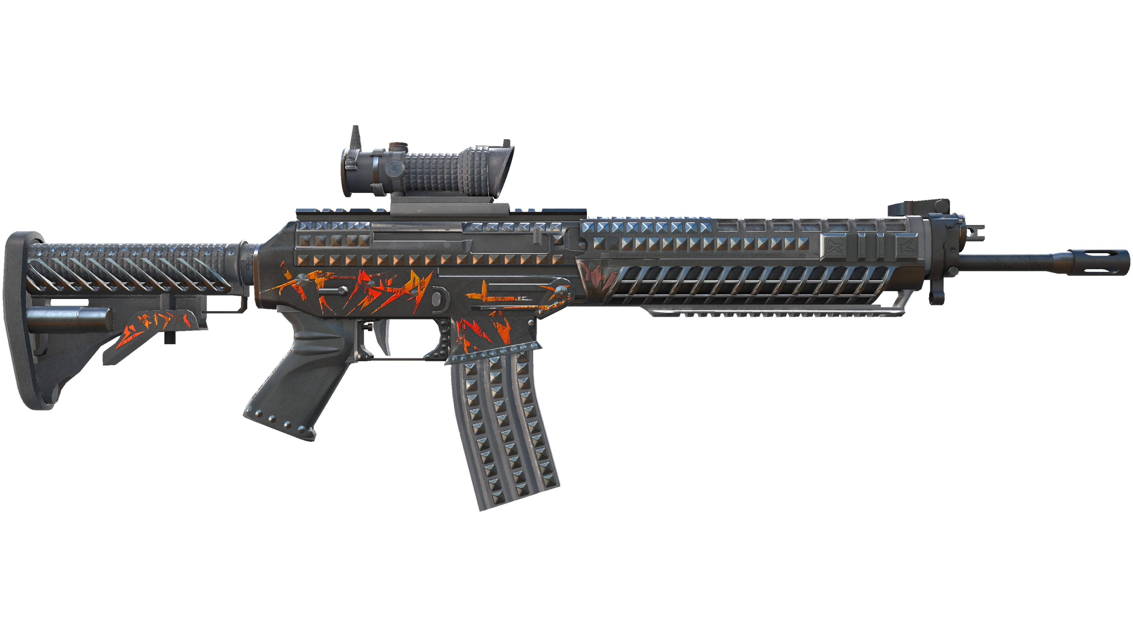 StatTrak™ SG 553 | Heavy Metal (Well-Worn) thumbnail