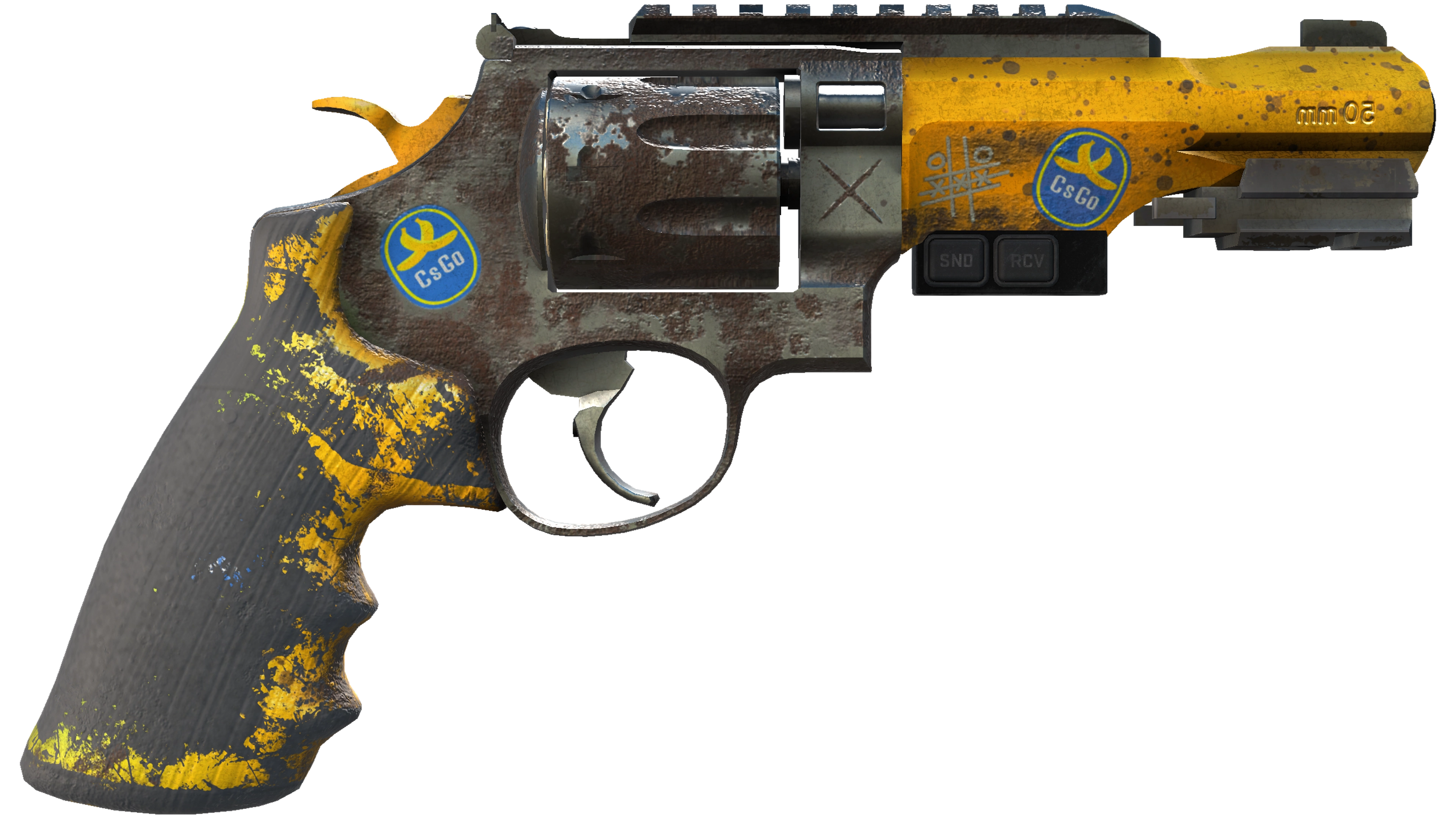 StatTrak™ R8 Revolver | Banana Cannon (Battle-Scarred) thumbnail