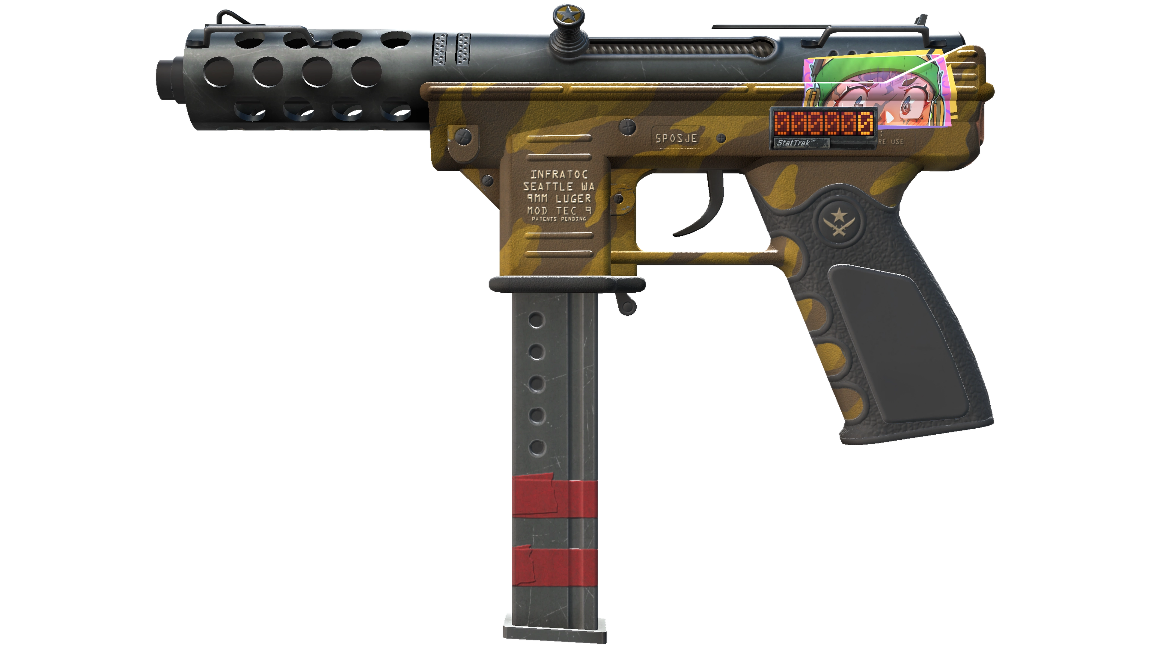 StatTrak™ Tec-9 | Brother (Factory New)
