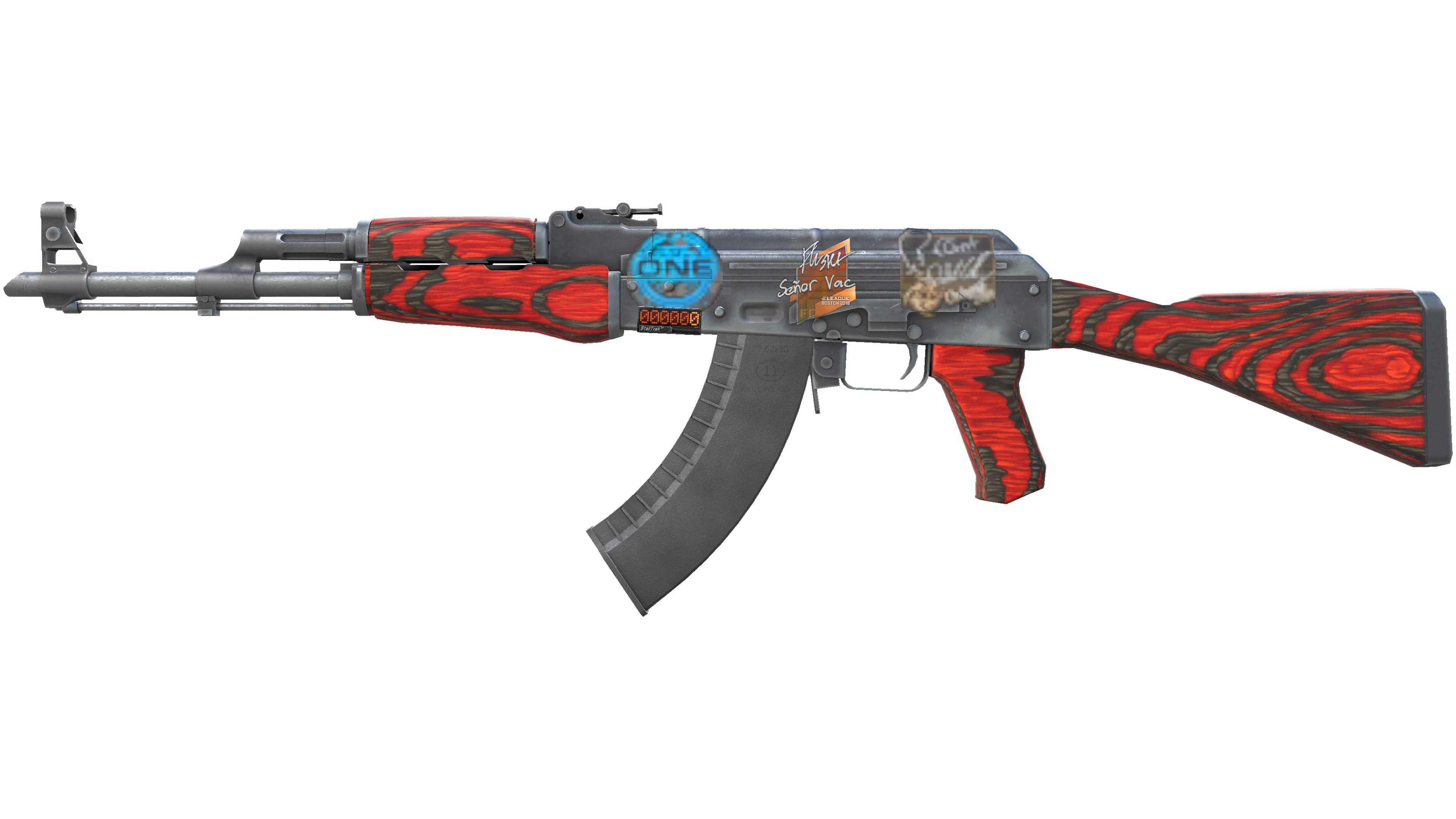 StatTrak™ AK-47 | Red Laminate (Field-Tested)
