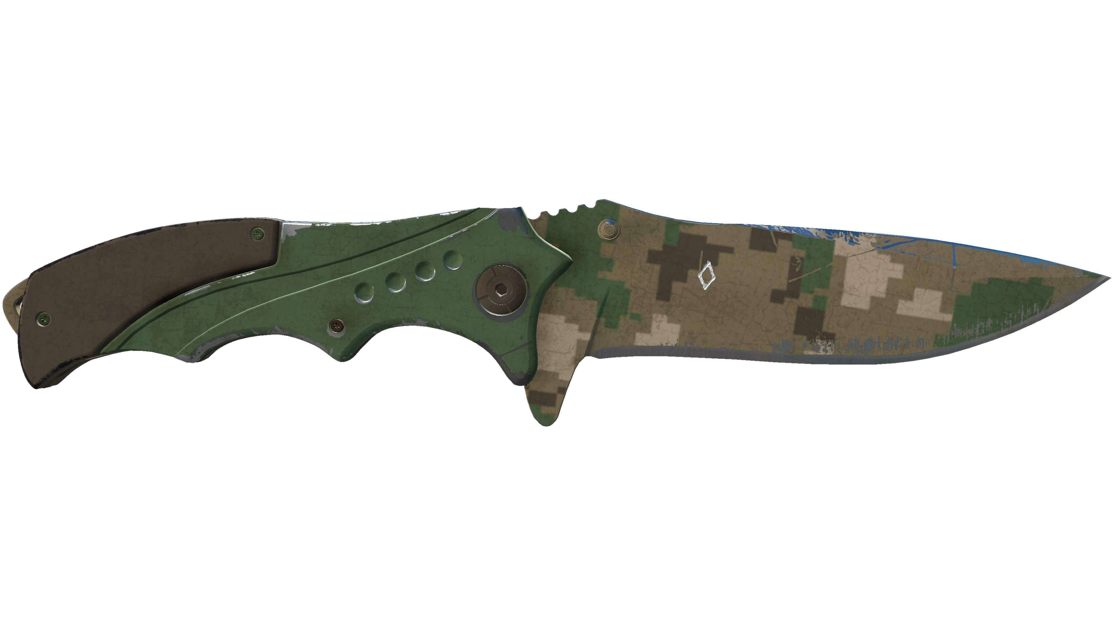 ★ StatTrak™ Nomad Knife | Forest DDPAT (Battle-Scarred)