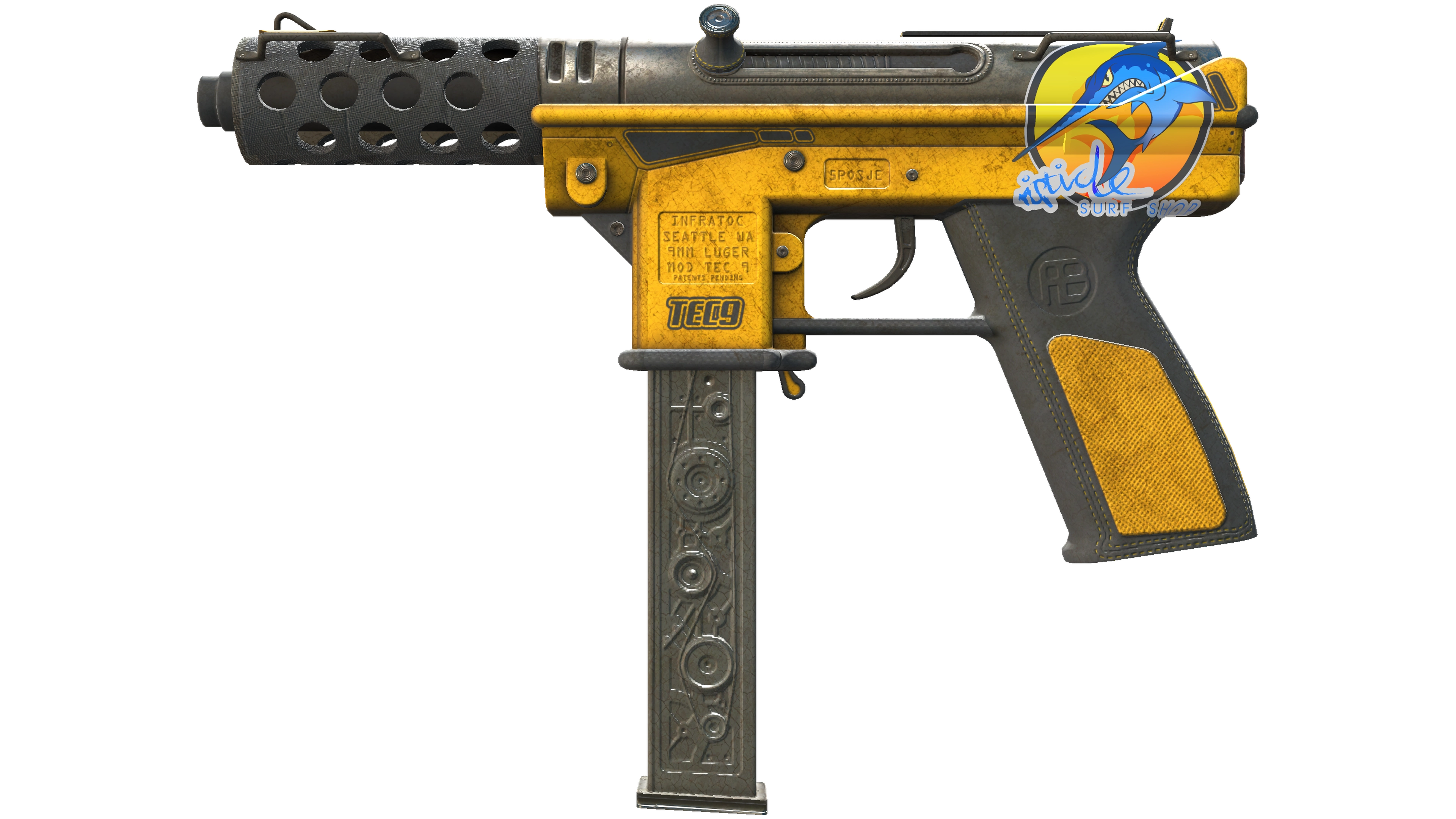 Tec-9 | Fuel Injector (Battle-Scarred)