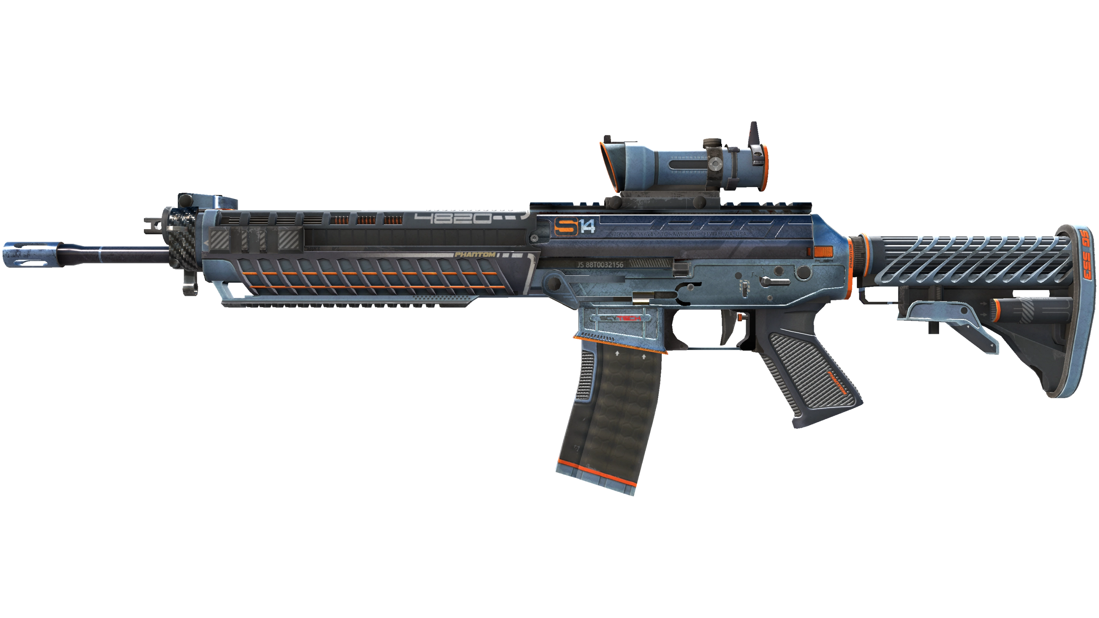 SG 553 | Phantom (Well-Worn)