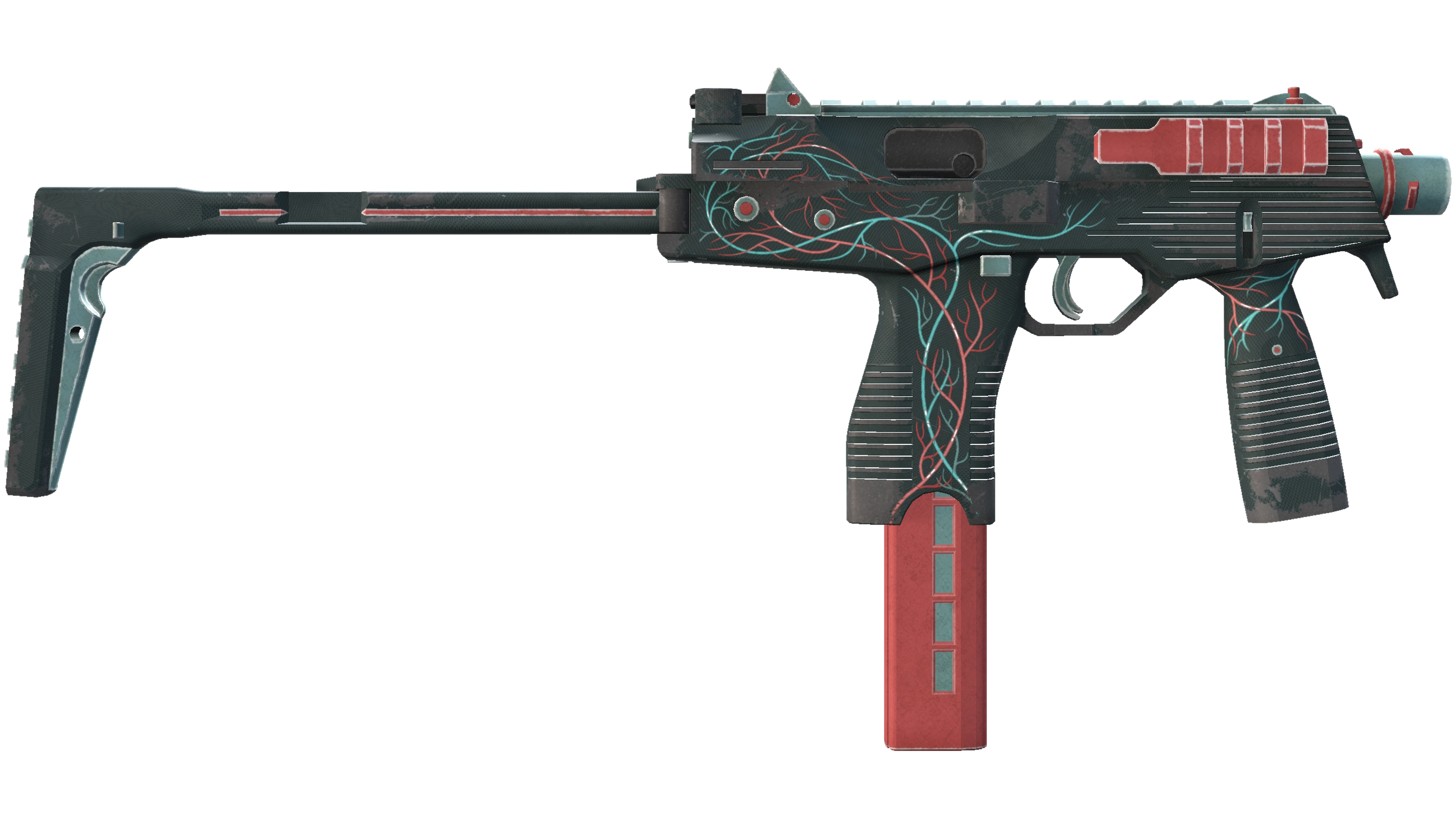 StatTrak™ MP9 | Capillary (Well-Worn) thumbnail