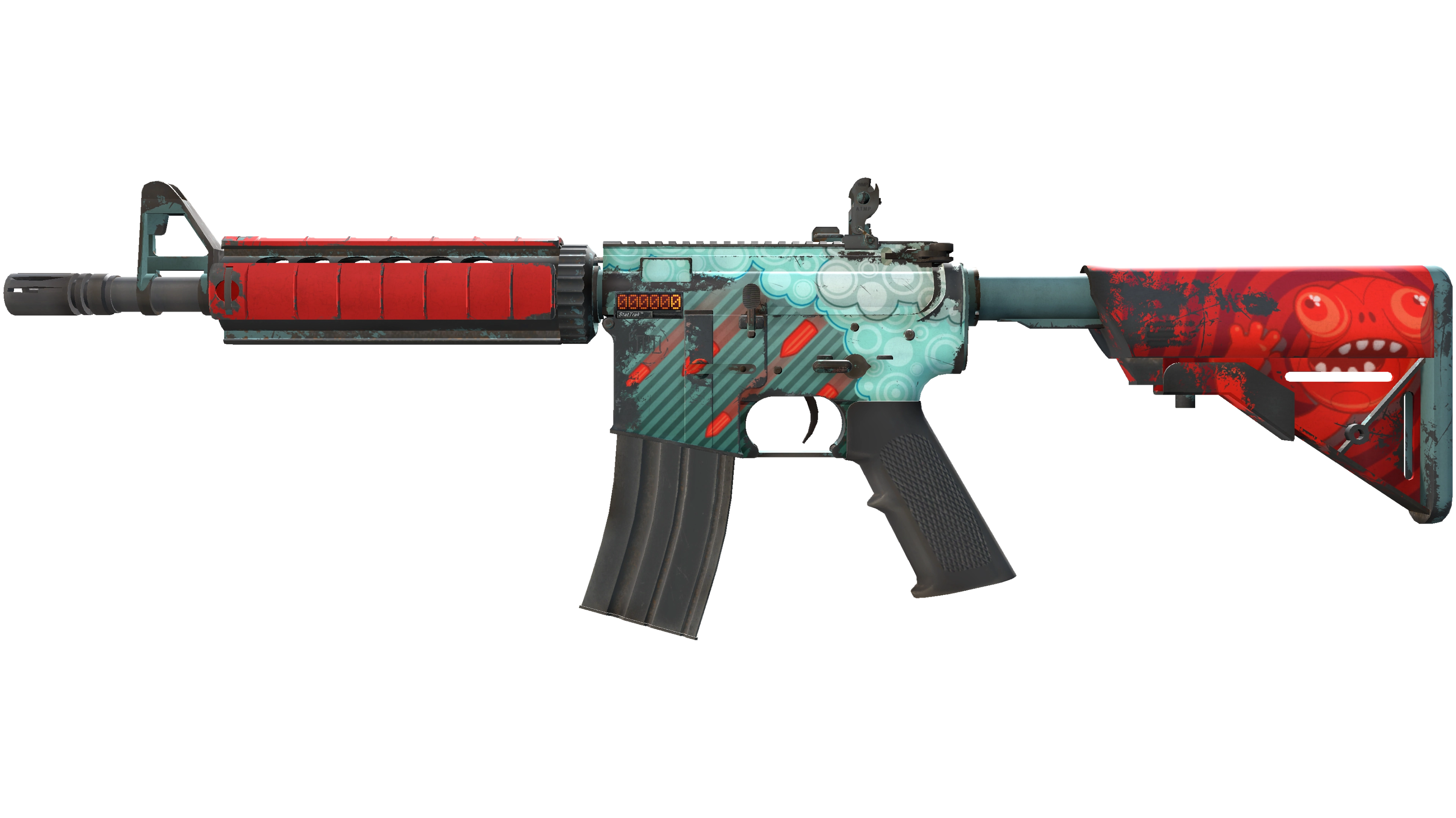 StatTrak™ M4A4 | Bullet Rain (Field-Tested)